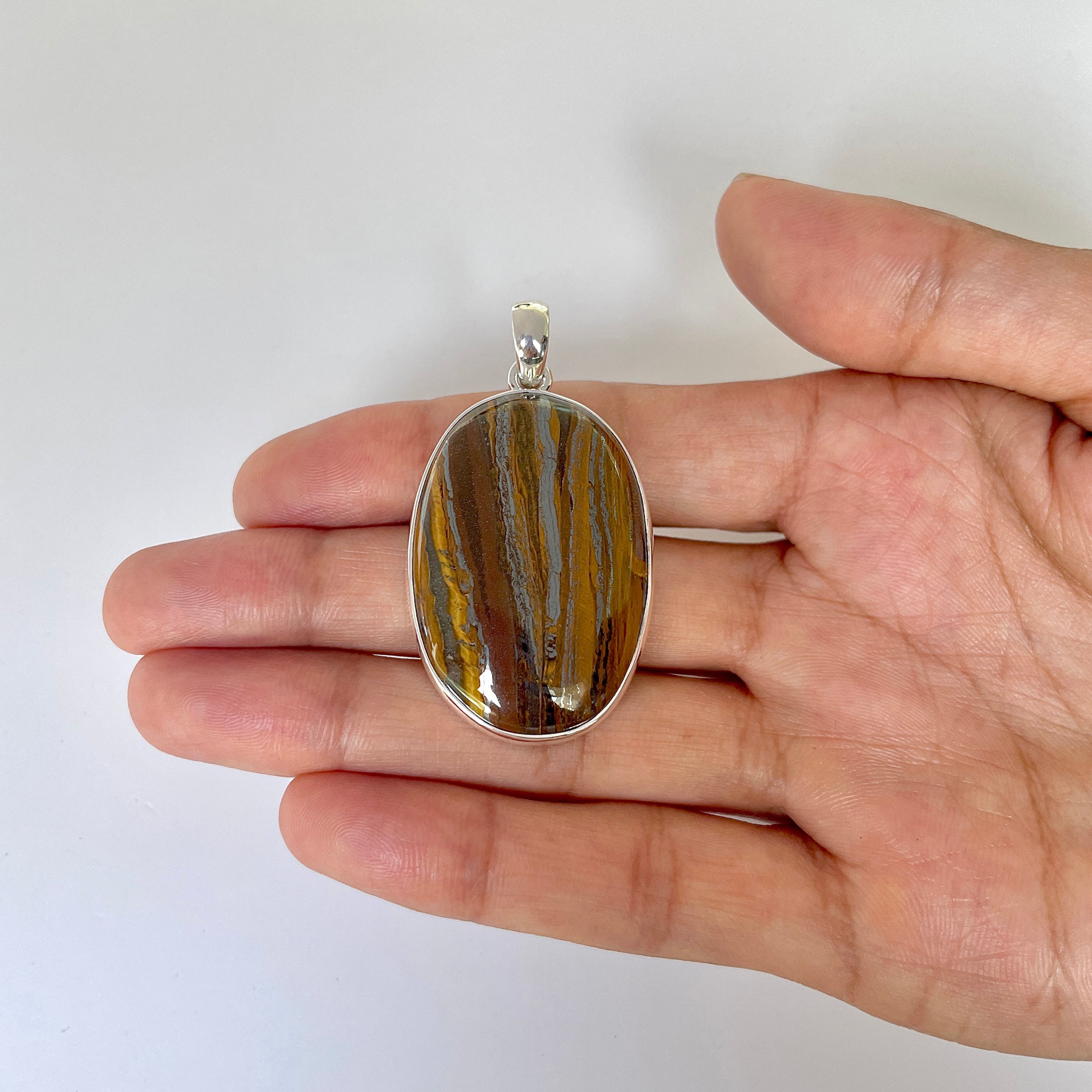 Iron Tiger Eye Pendant-(ITE-1-27)