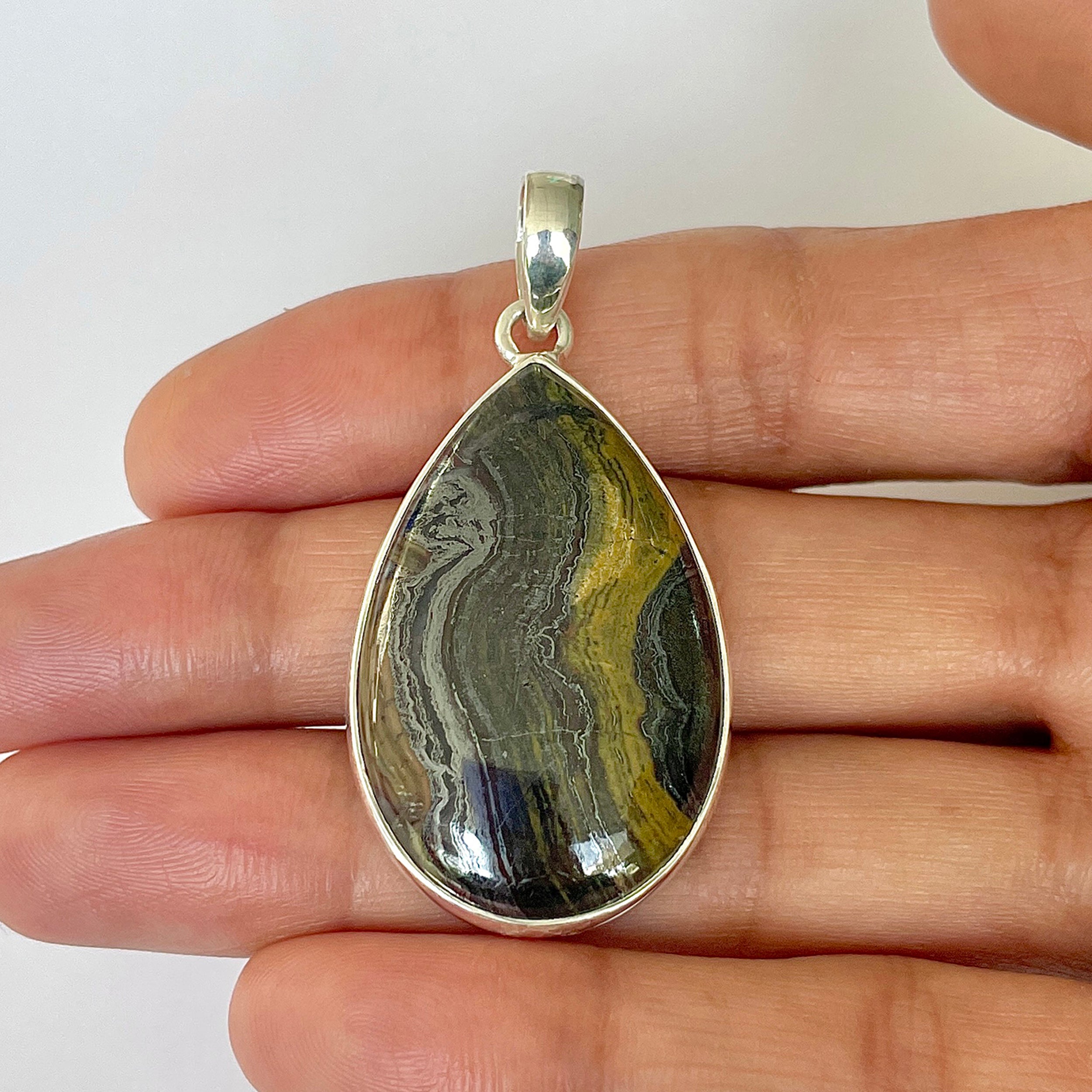 Iron Tiger Eye Pendant-(ITE-1-3)