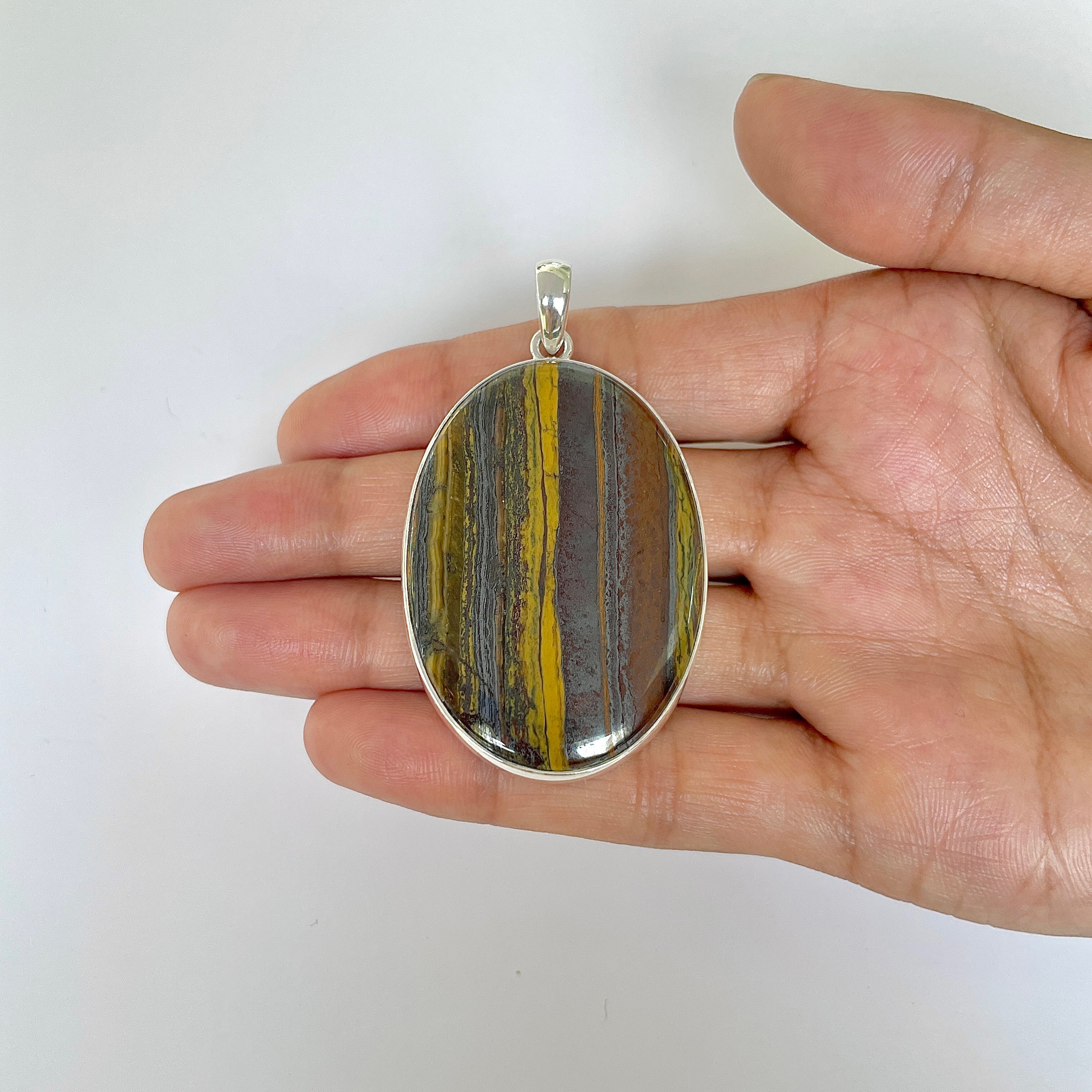 Iron Tiger Eye Pendant-(ITE-1-47)