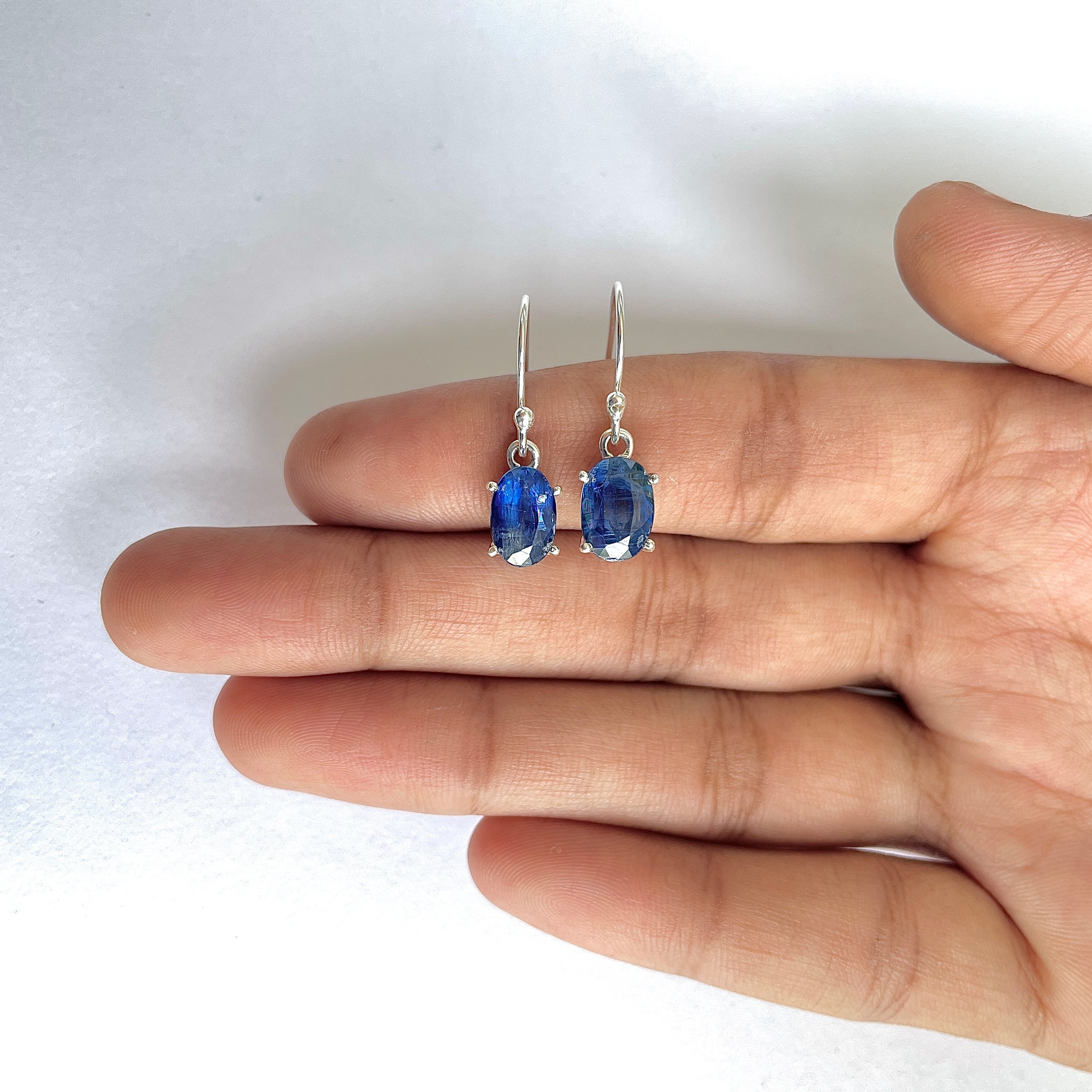 Kyanite Earring-(KYN-3-6)