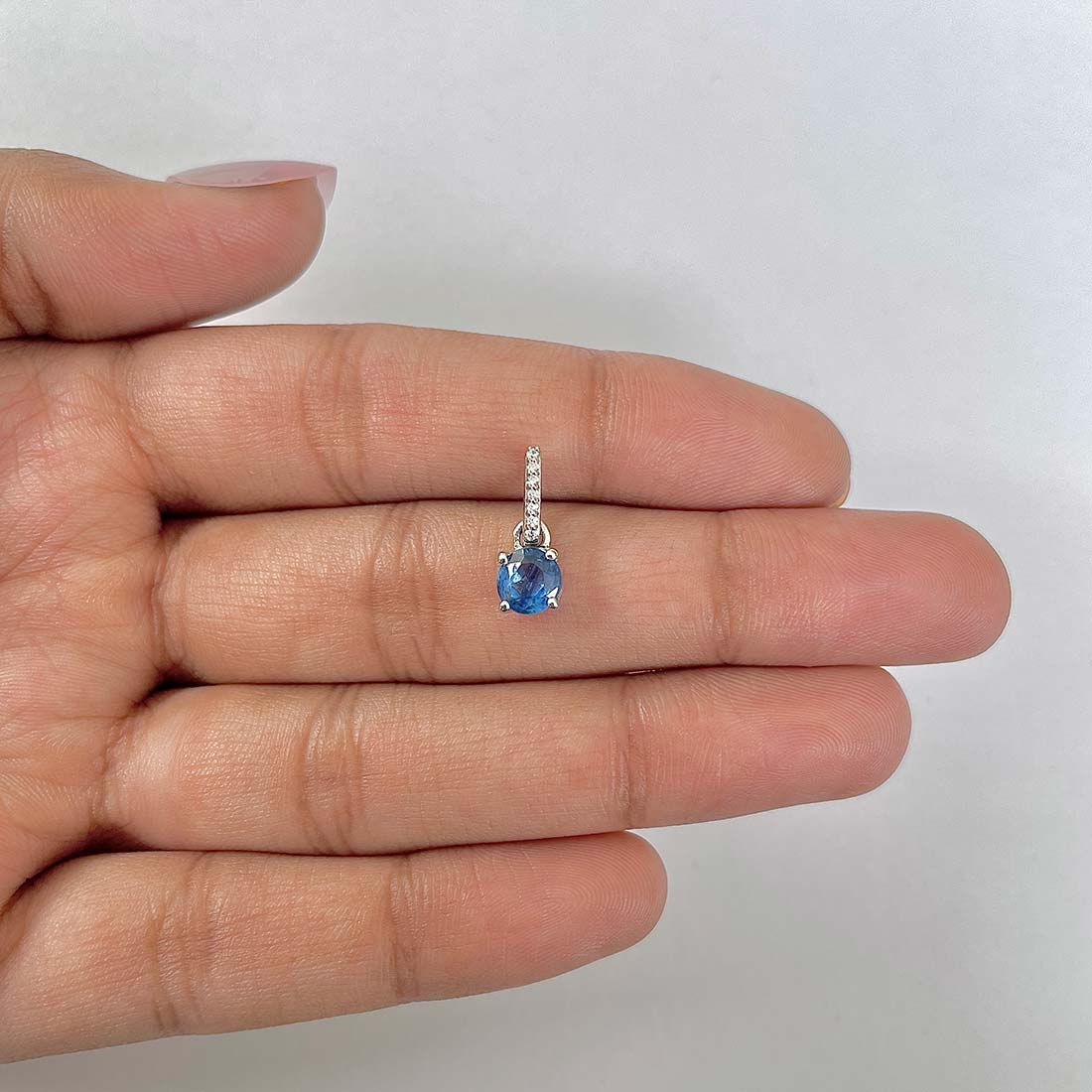 Kyanite Pendant-(KYN-RDP-549-B)