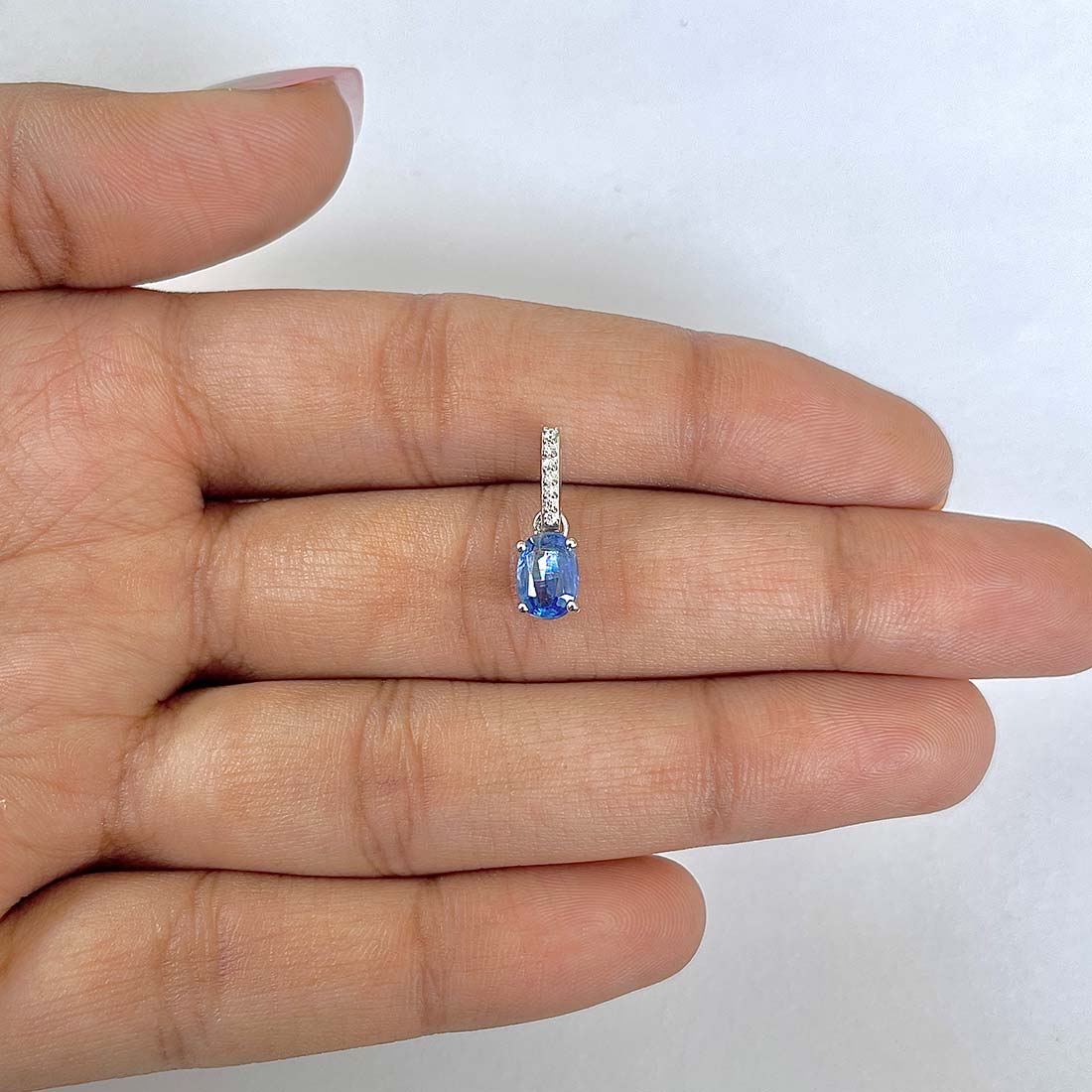 Kyanite Pendant-(KYN-RDP-915-B)