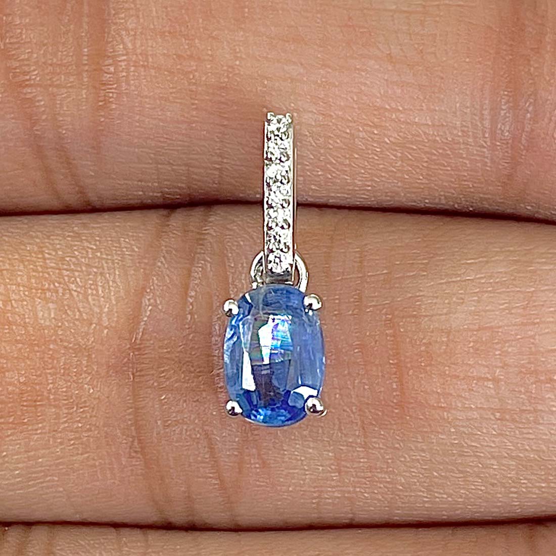 Kyanite Pendant-(KYN-RDP-915-B)