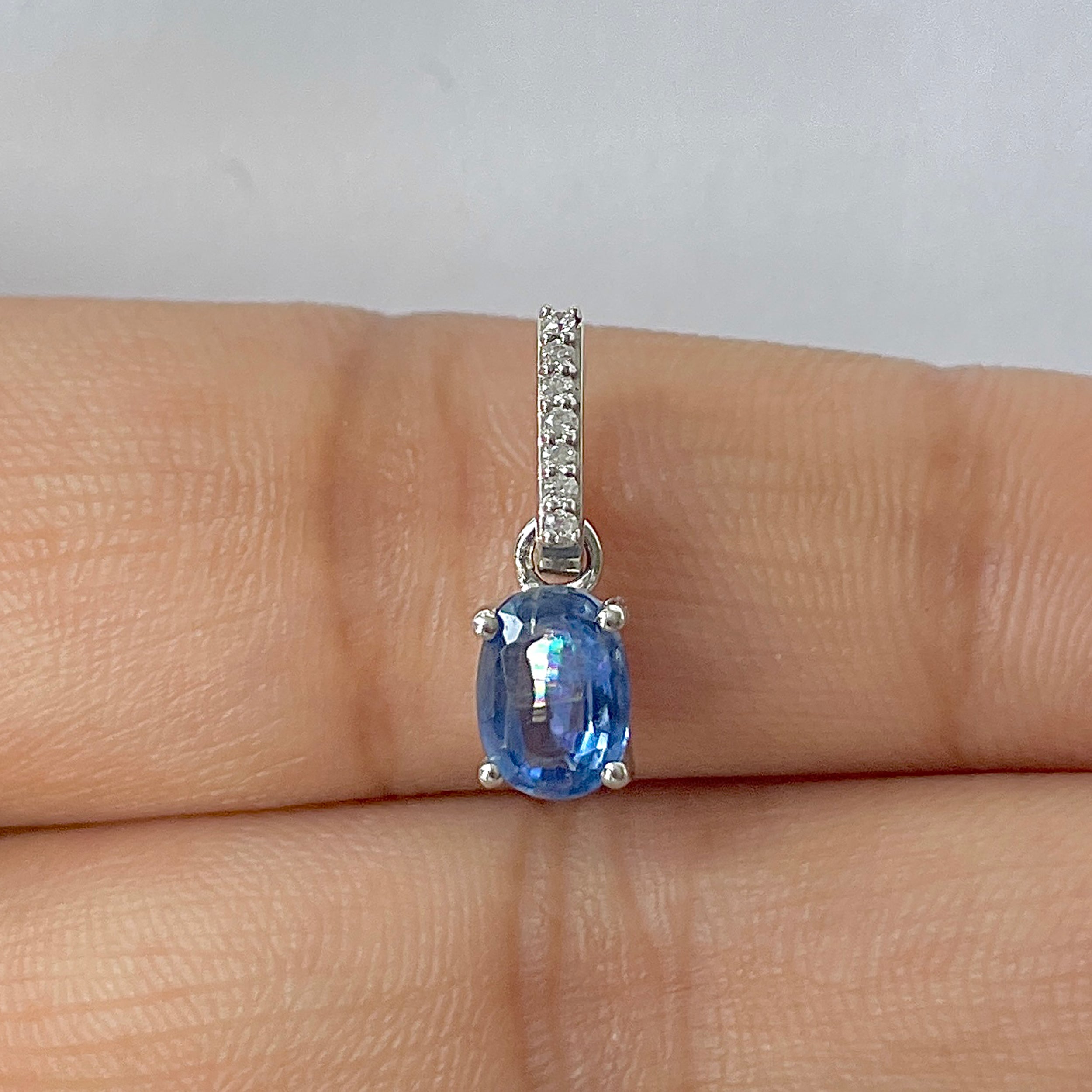 Kyanite Pendant-(KYN-RDP-915-B)