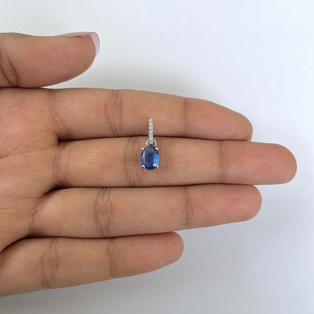 Kyanite Pendant-(KYN-RDP-920-B)