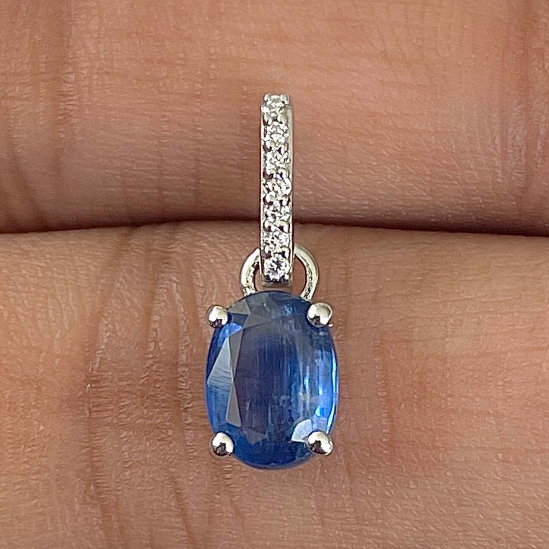 Kyanite Pendant-(KYN-RDP-920-B)