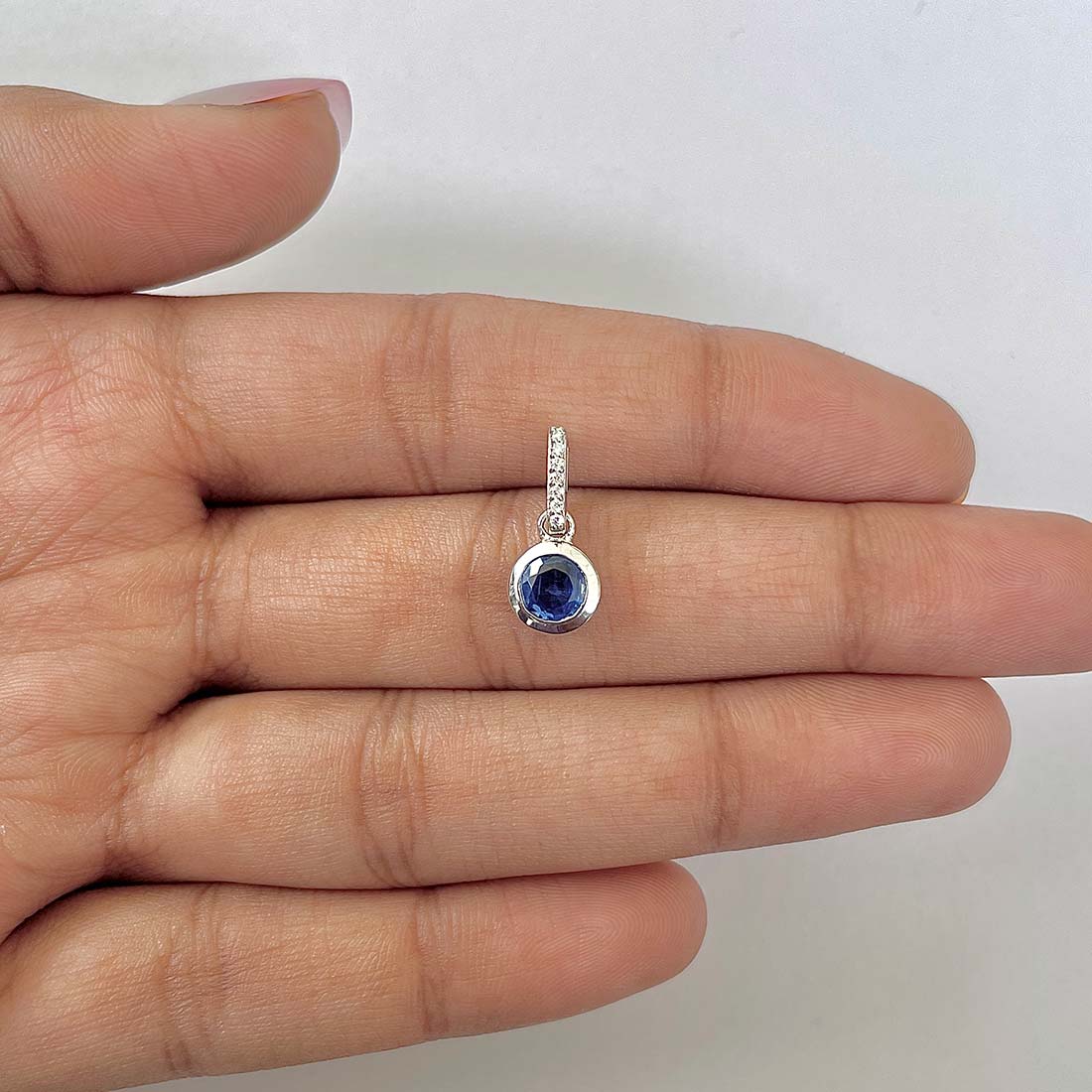 Kyanite Pendant-(KYN-RDP-958-B)