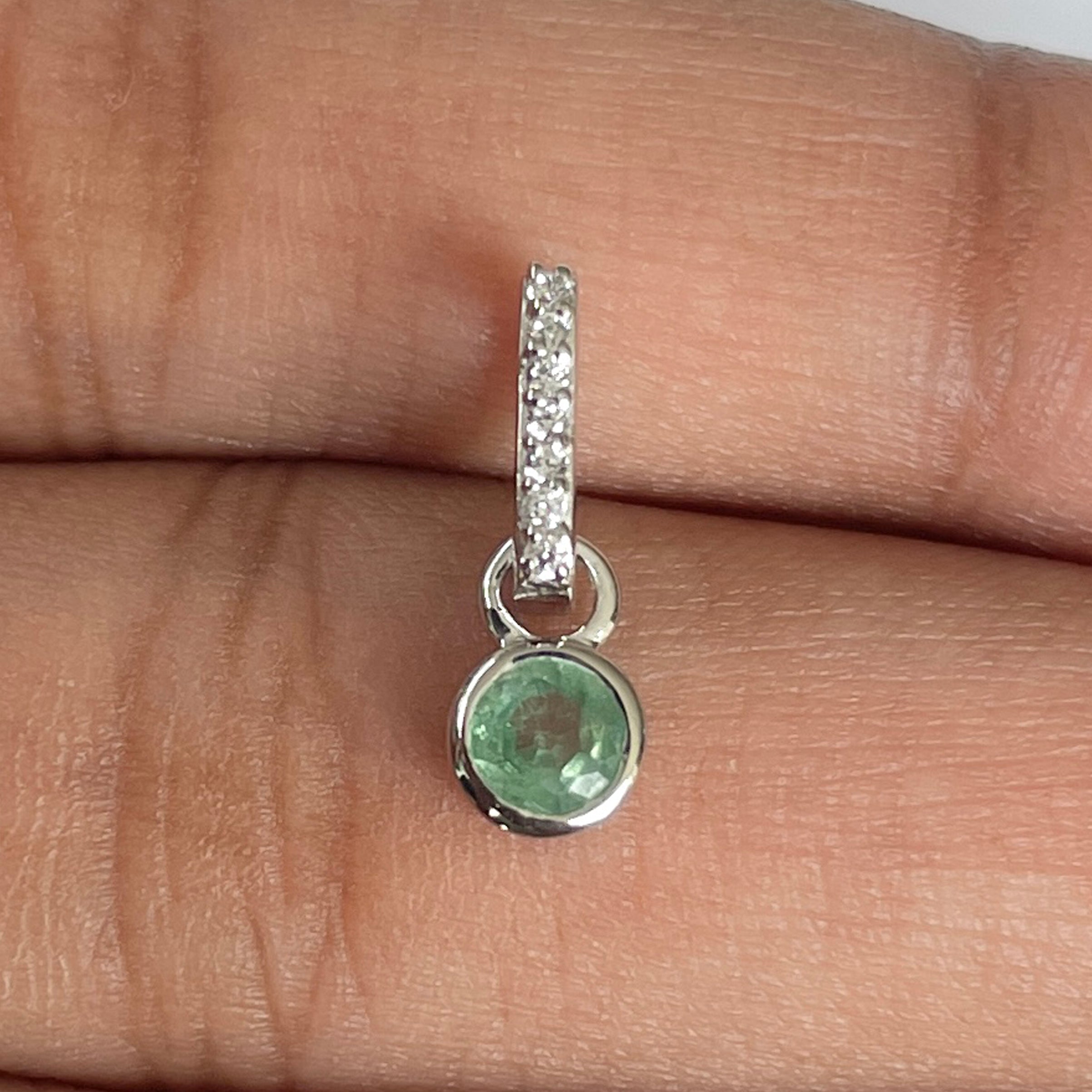 Kyanite Green Pendant-(KYN-RDP-999-G)