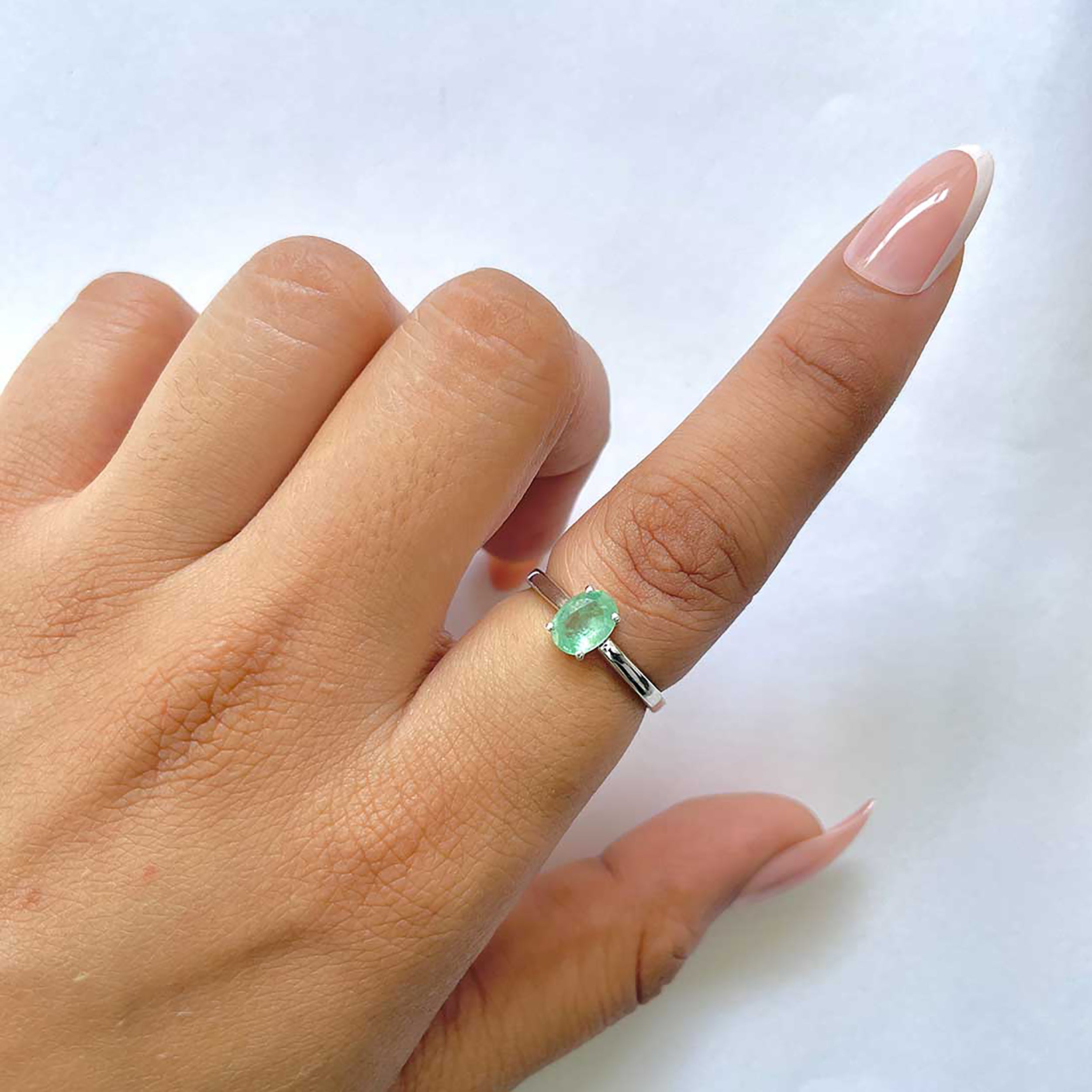 Kyanite Green Ring-(KYN-RDR-242-G.)