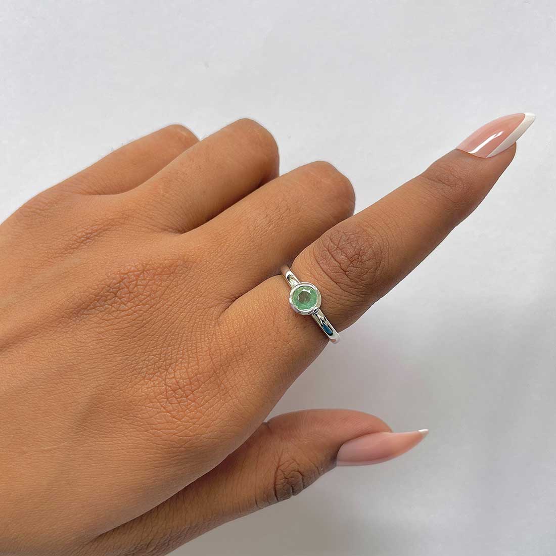 Kyanite Green Ring-(KYN-RDR-4029-G.)