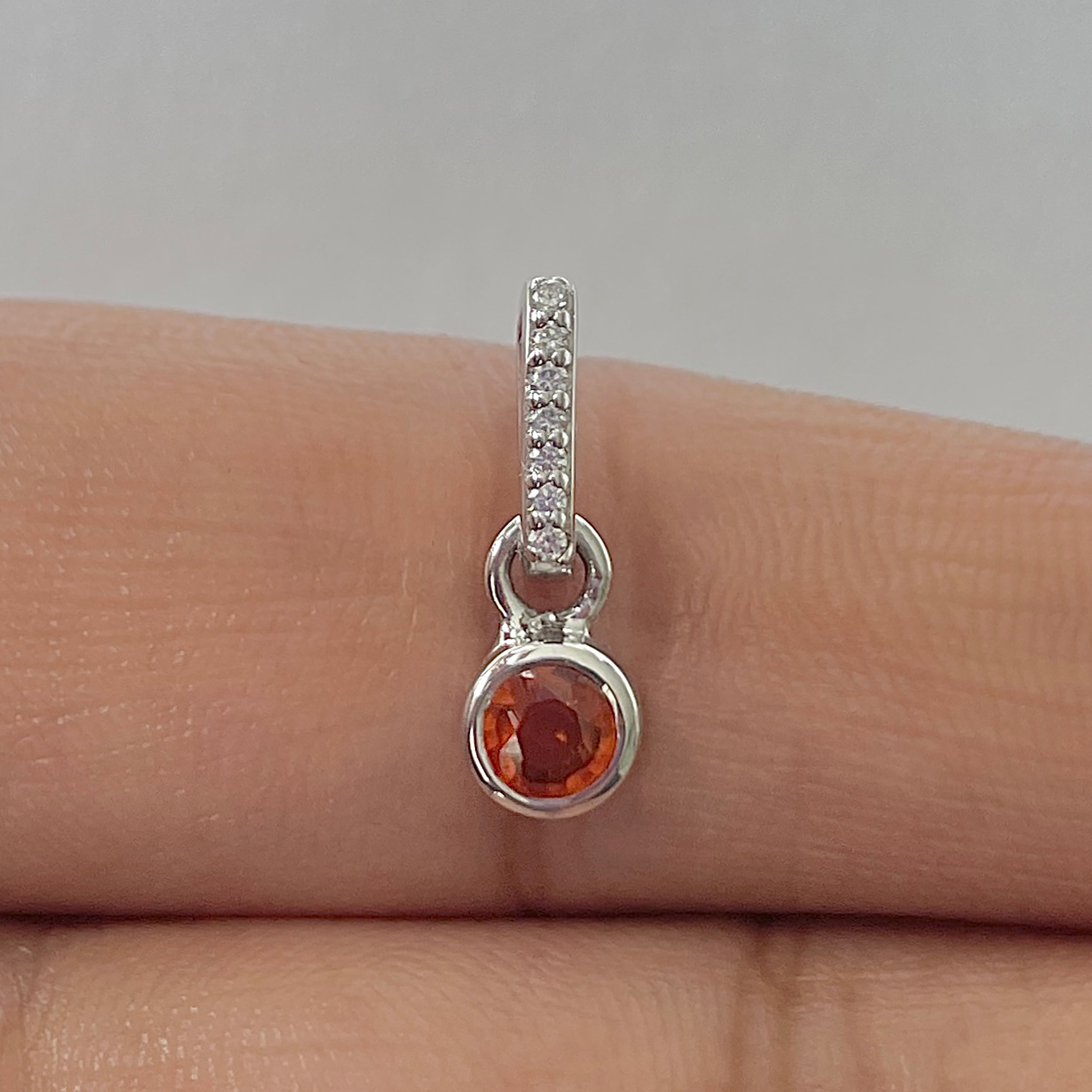 Kyanite Orange Pendant-(KYN-RDP-999-O)