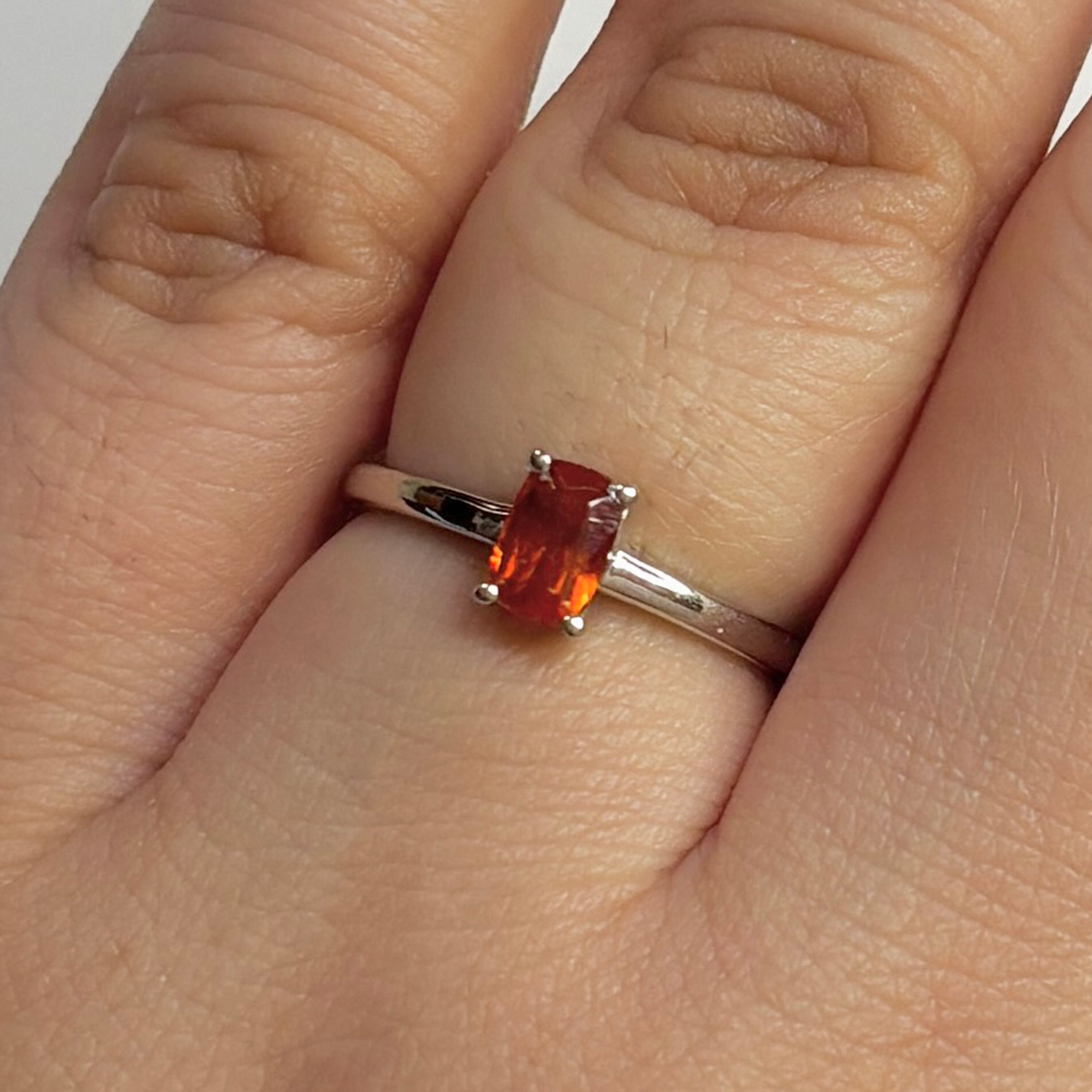 Kyanite Orange Ring-(KYN-RDR-2737-O.)