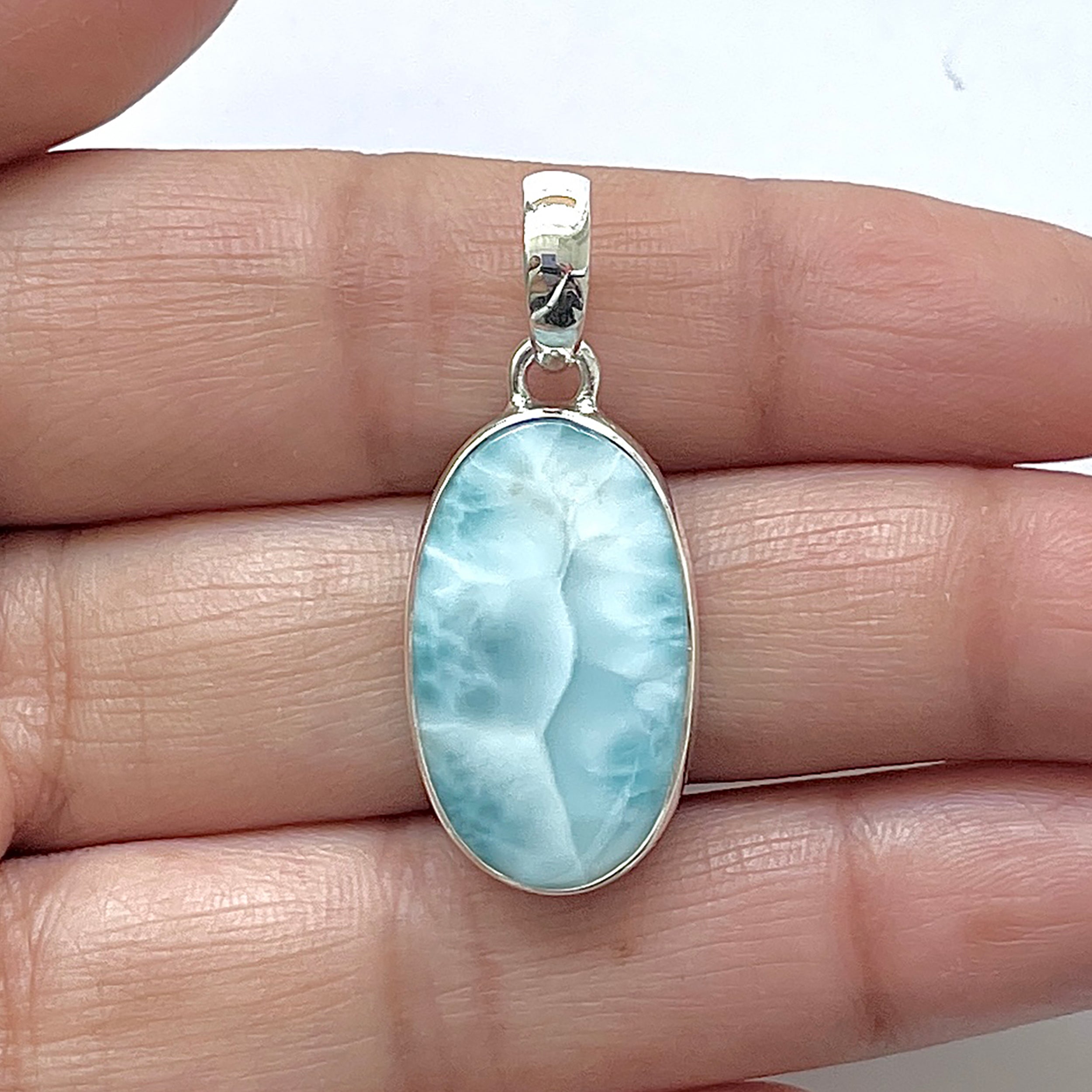 Larimar Pendant-(LAR-1-1)