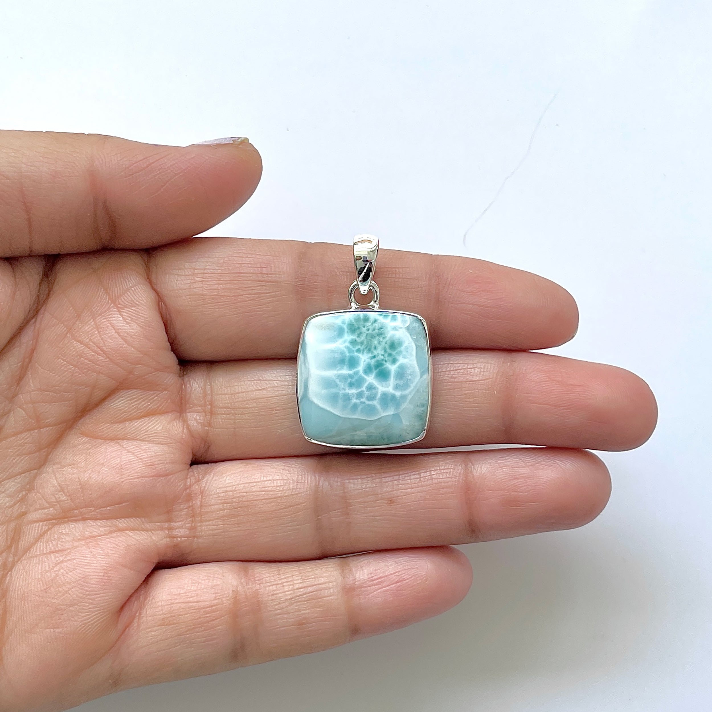 Larimar Pendant-(LAR-1-11)