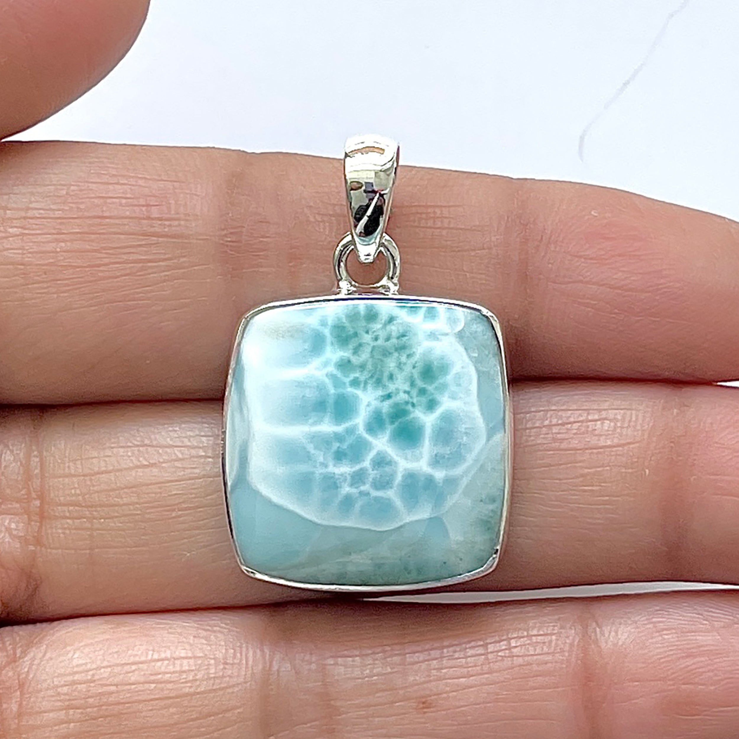 Larimar Pendant-(LAR-1-11)