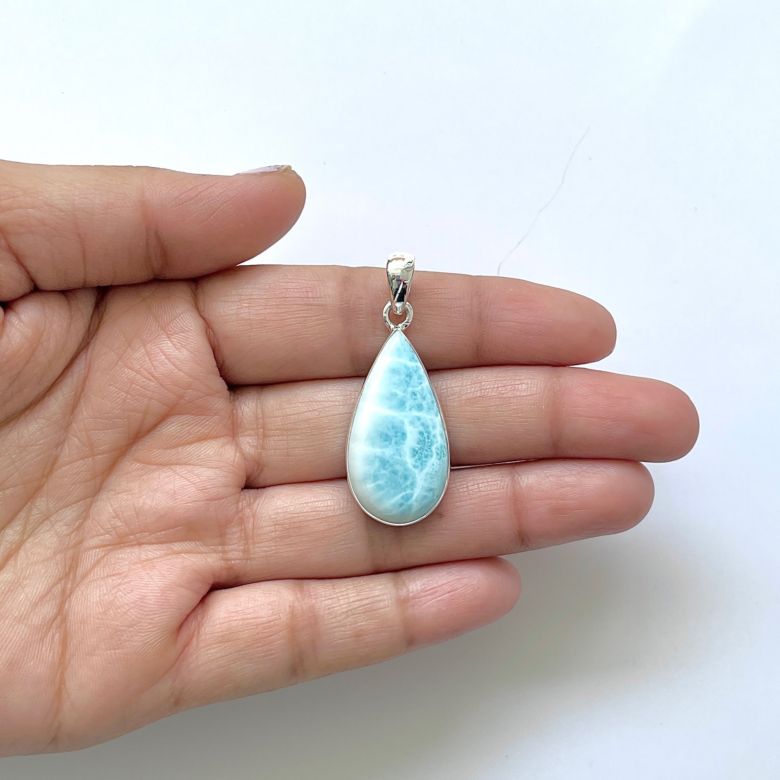Larimar Pendant-(LAR-1-14)