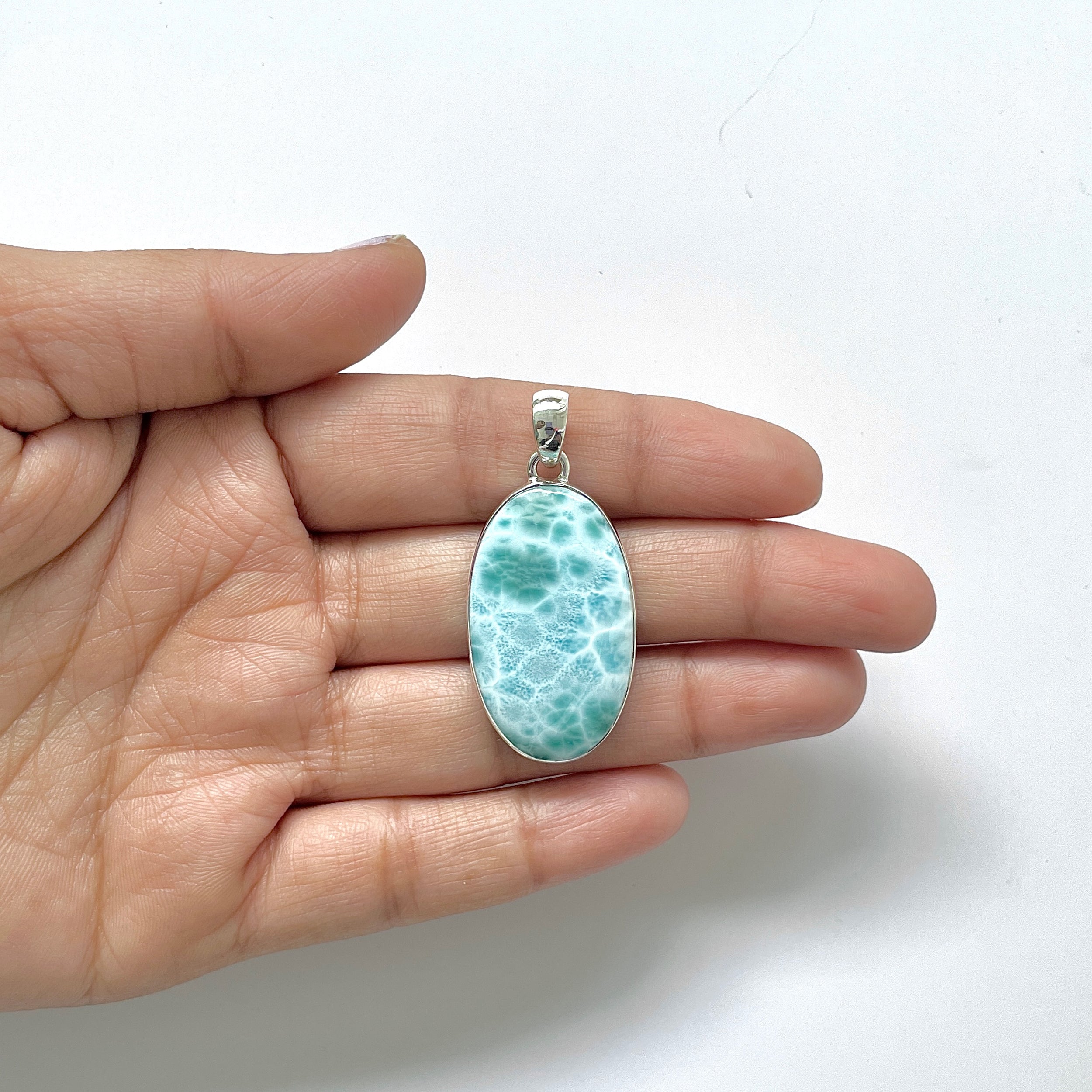 Larimar Pendant-(LAR-1-141)