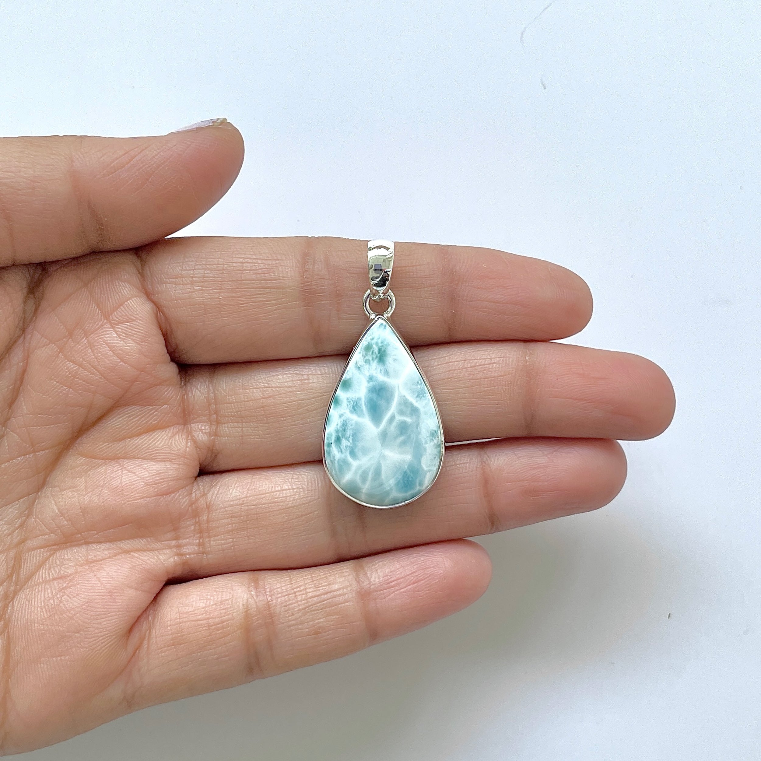 Larimar Pendant-(LAR-1-175)