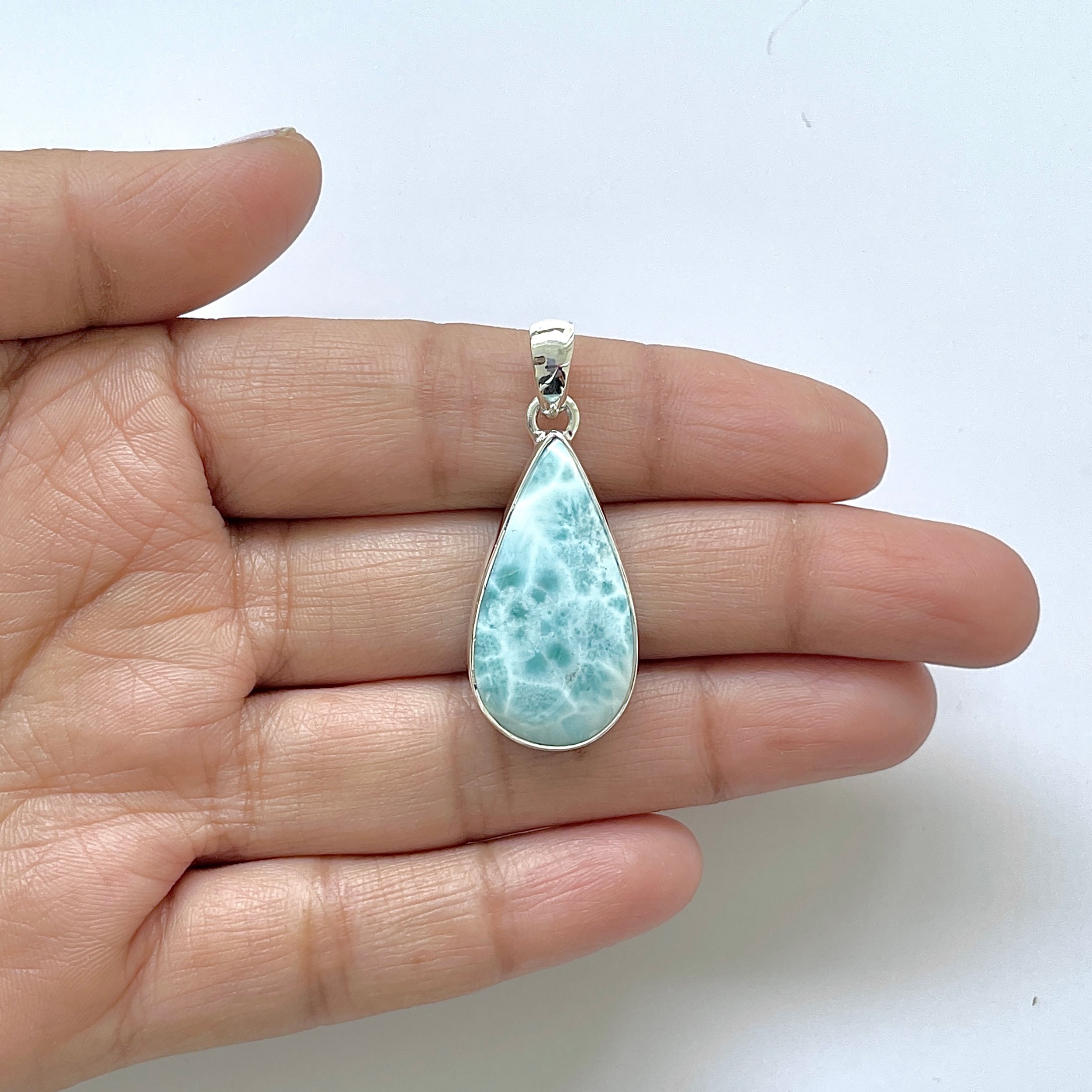 Larimar Pendant-(LAR-1-176)