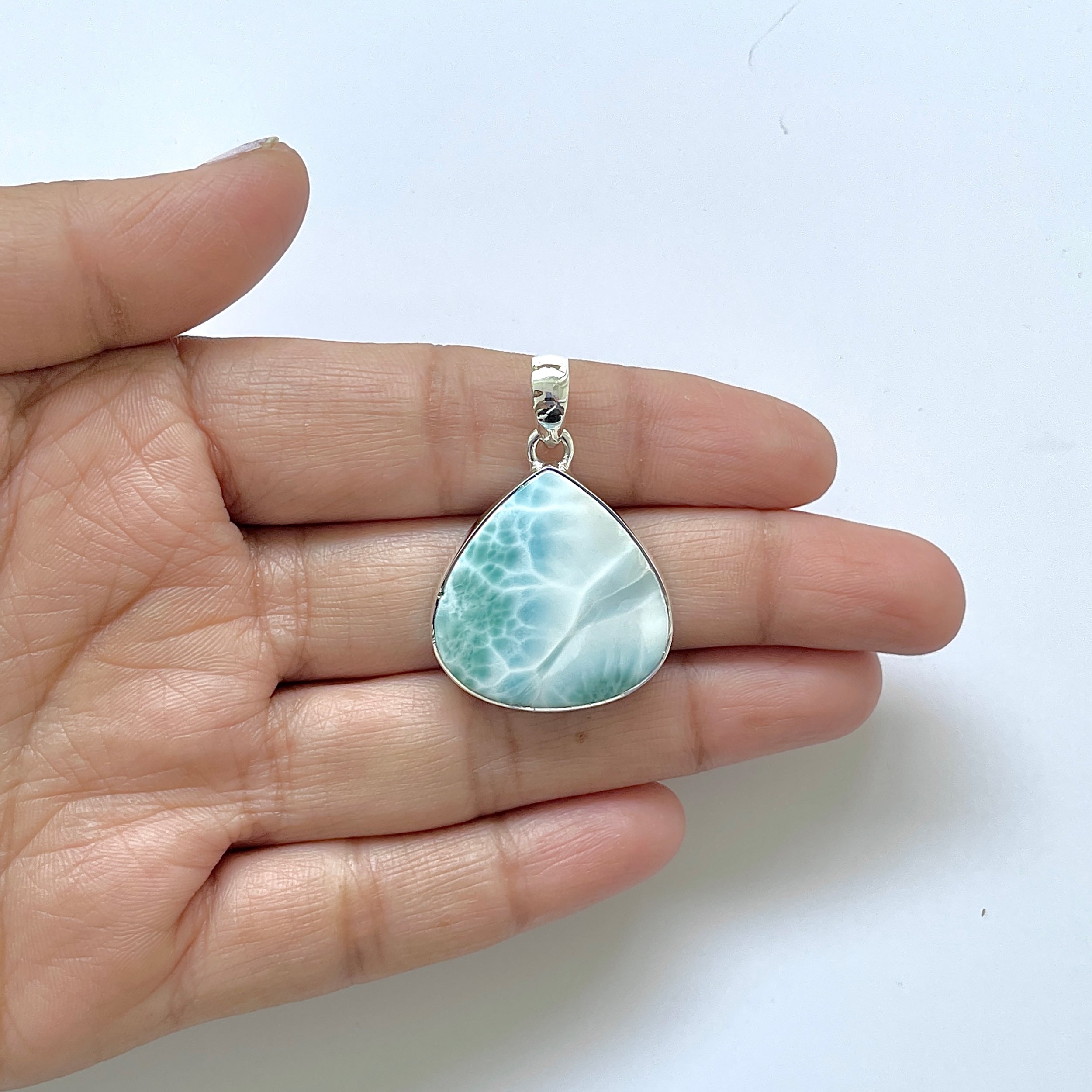 Larimar Pendant-(LAR-1-177)