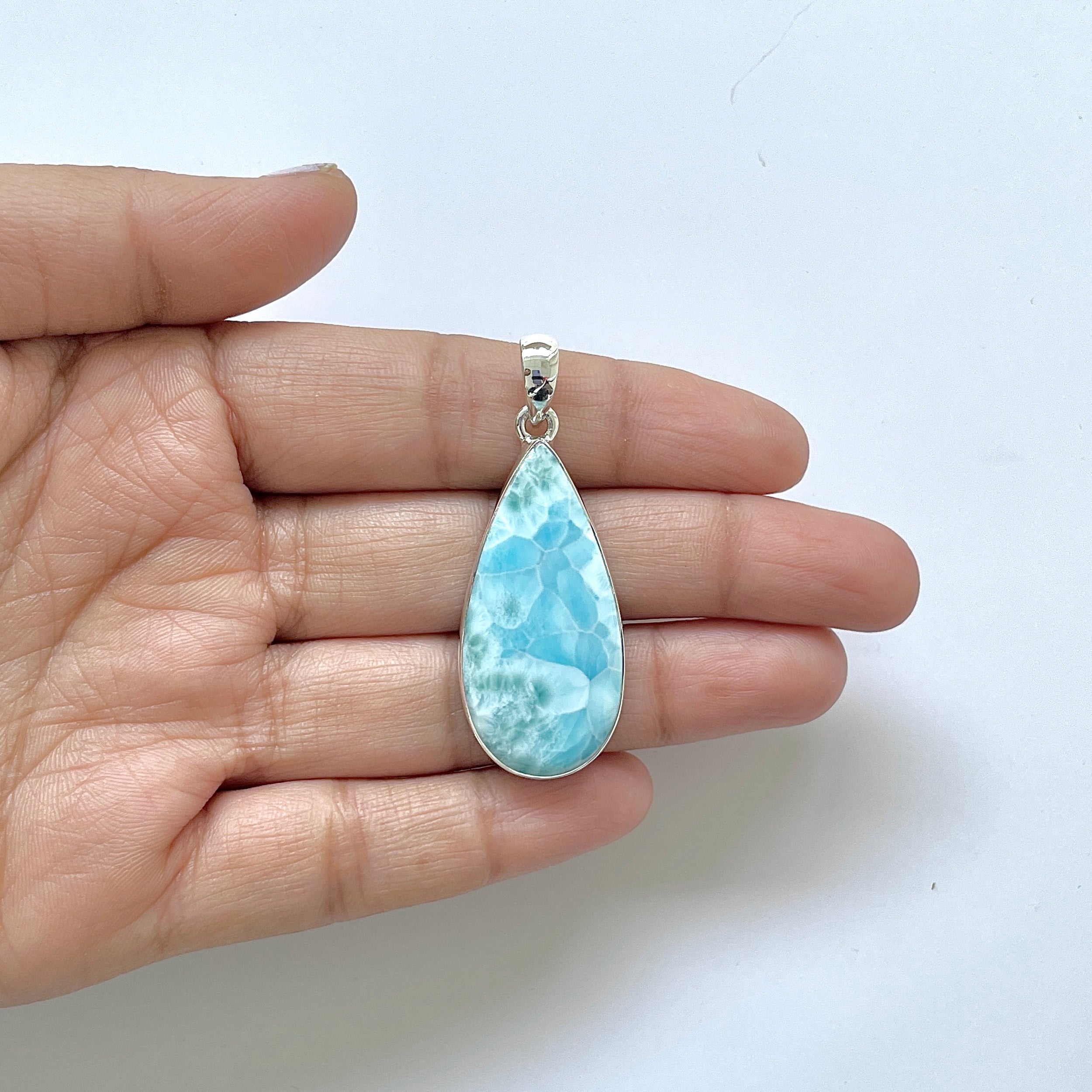 Larimar Pendant-(LAR-1-178)