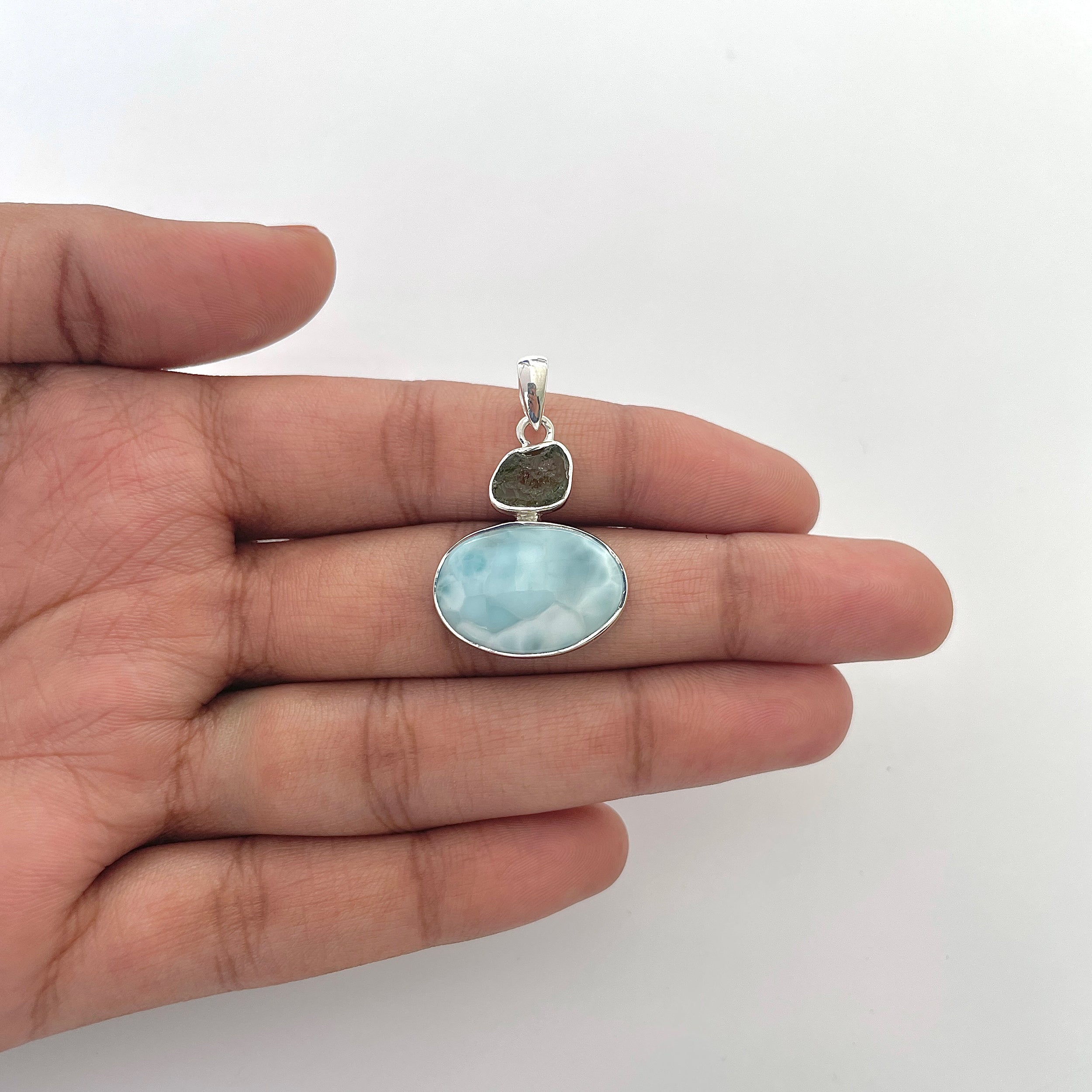 Larimar Pendant-(LAR-1-181)