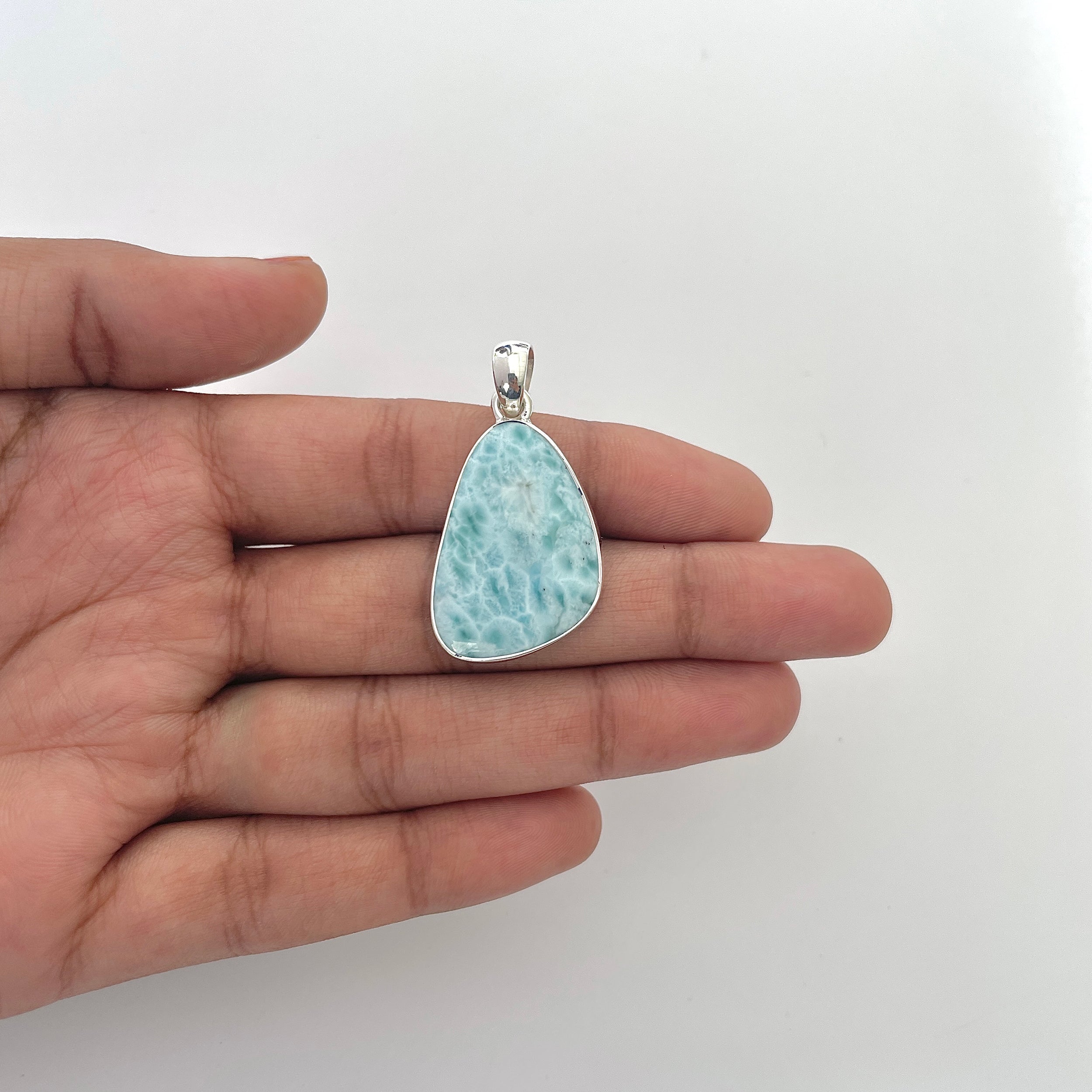 Larimar Pendant-(LAR-1-183)