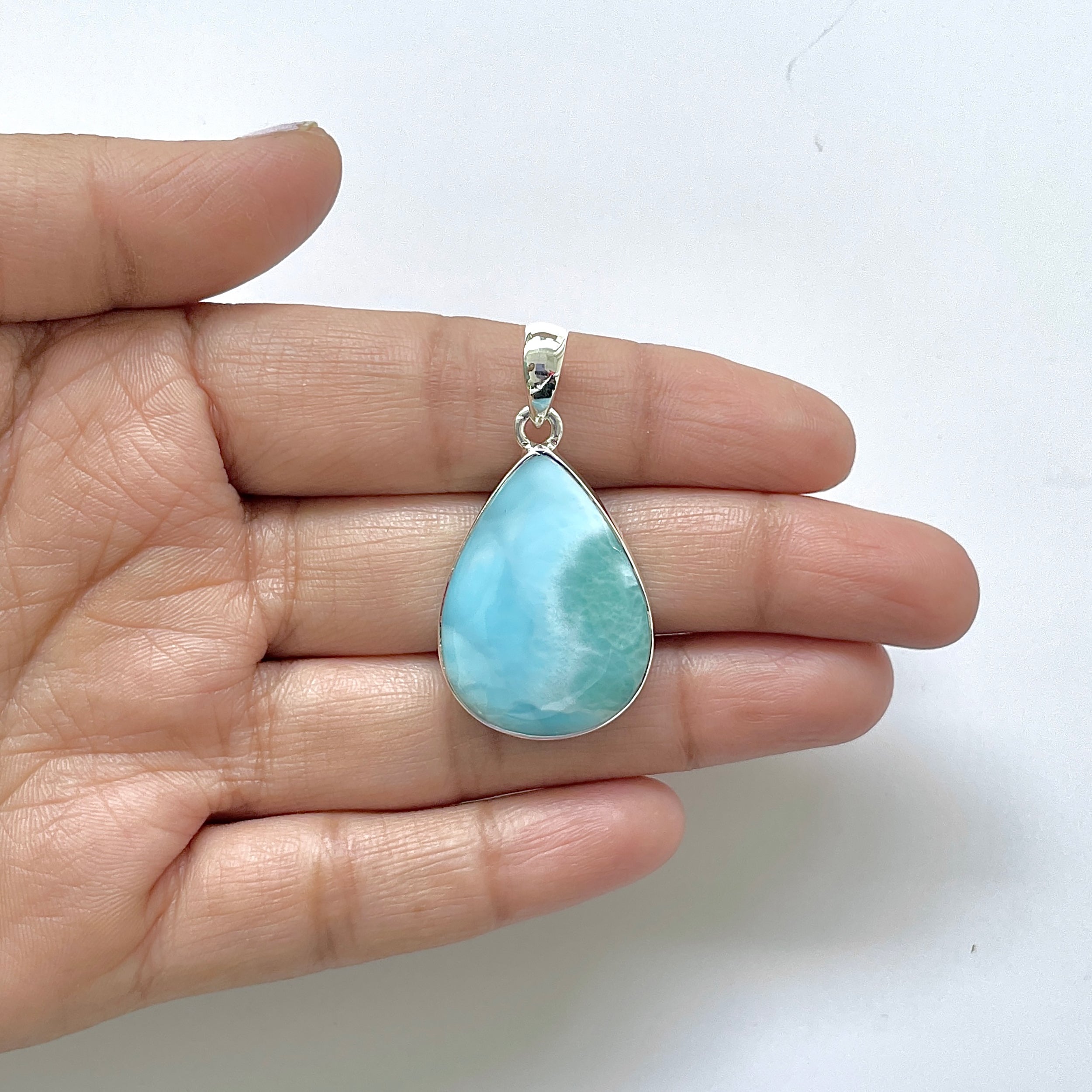 Larimar Pendant-(LAR-1-188)