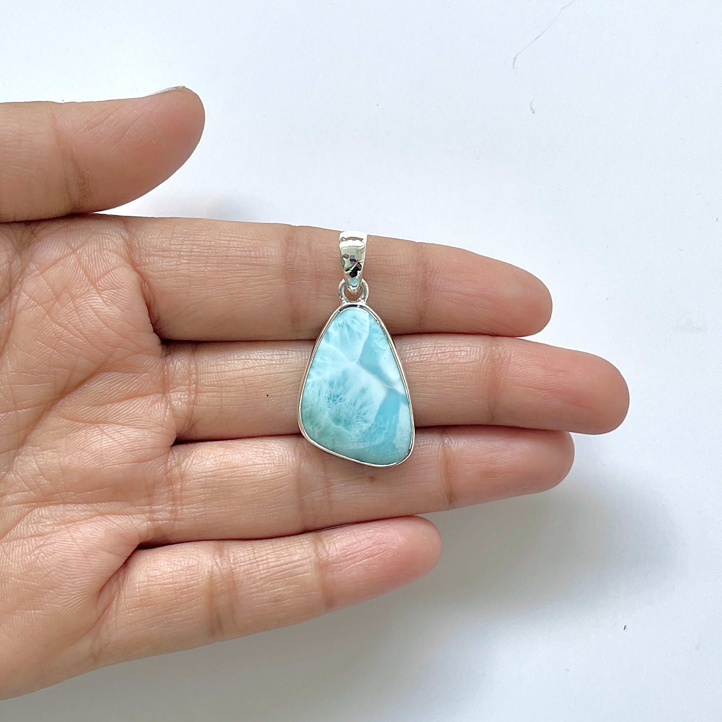 Larimar Pendant-(LAR-1-193)