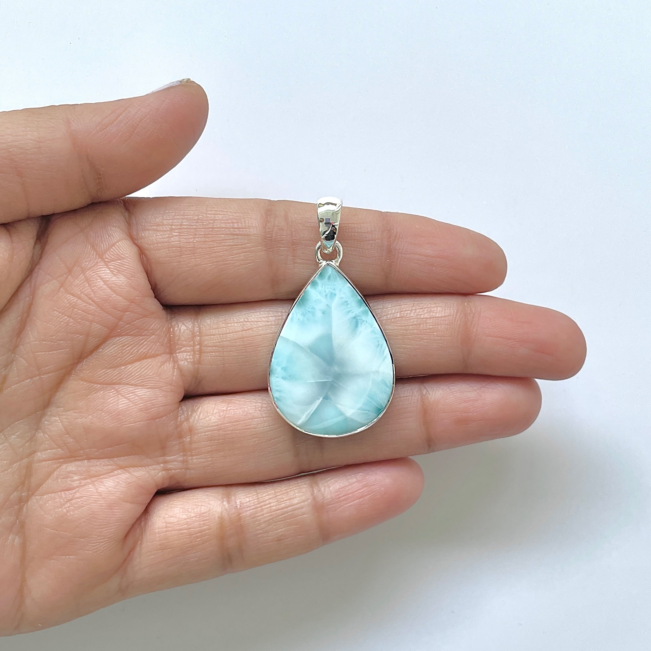 Larimar Pendant-(LAR-1-199)
