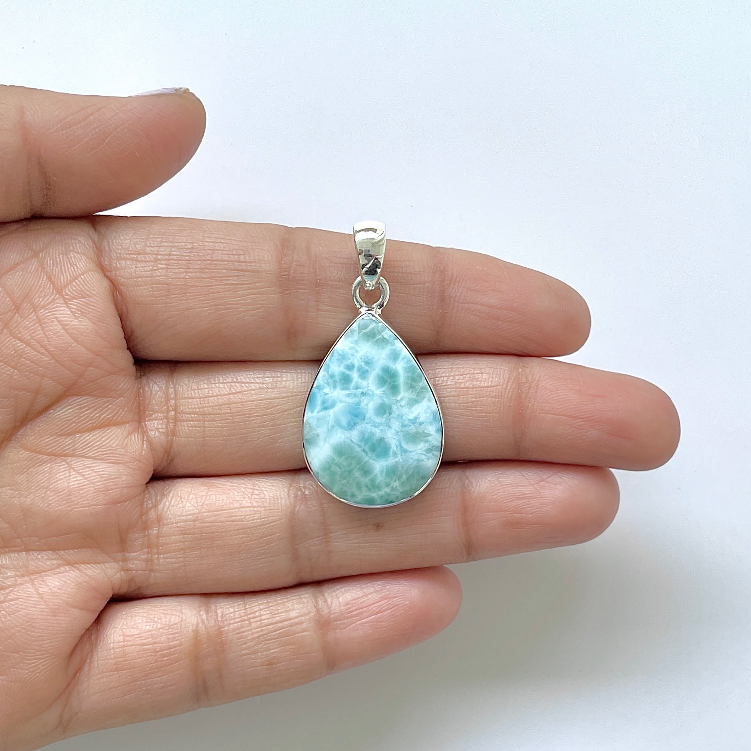 Larimar Pendant-(LAR-1-203)