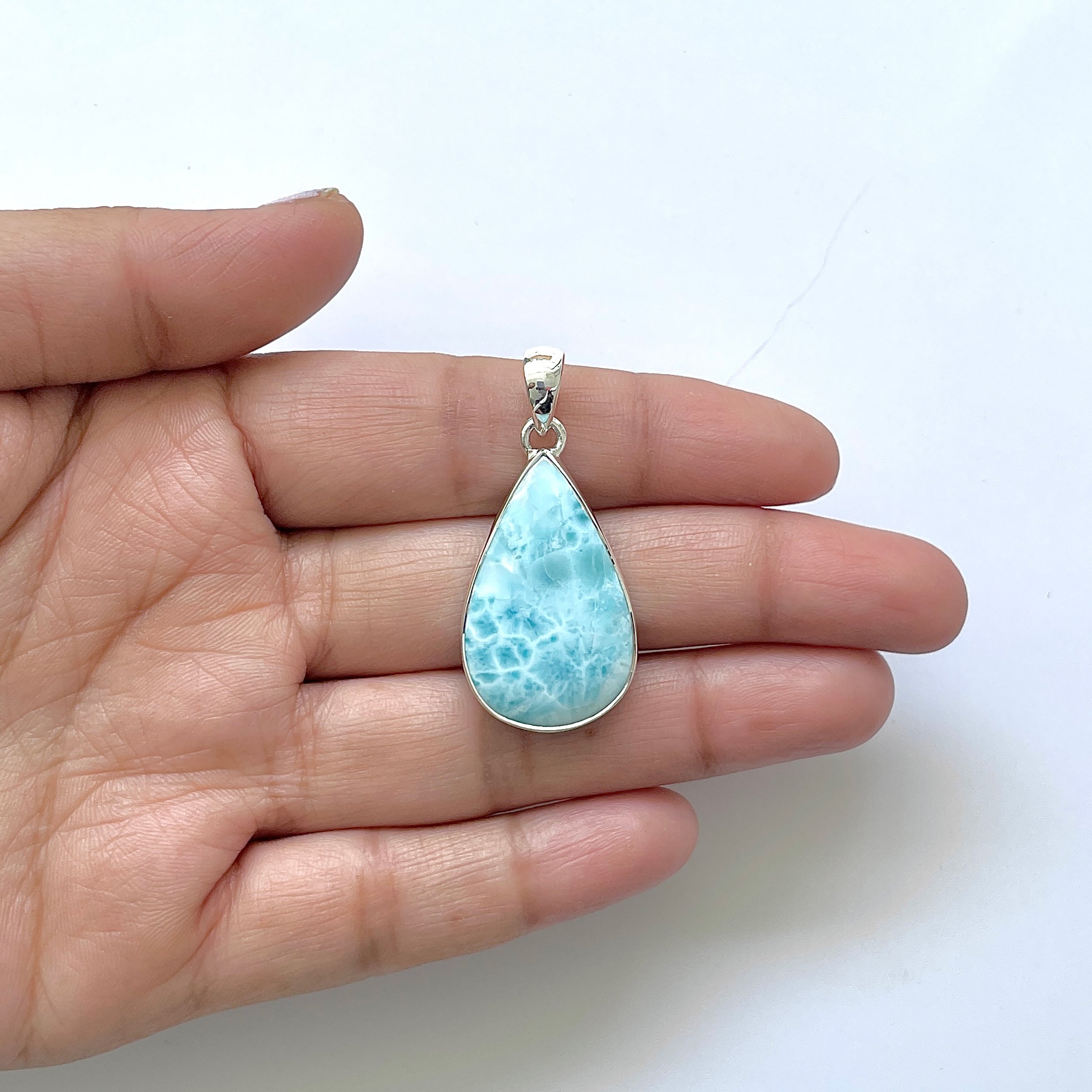 Larimar Pendant-(LAR-1-21)