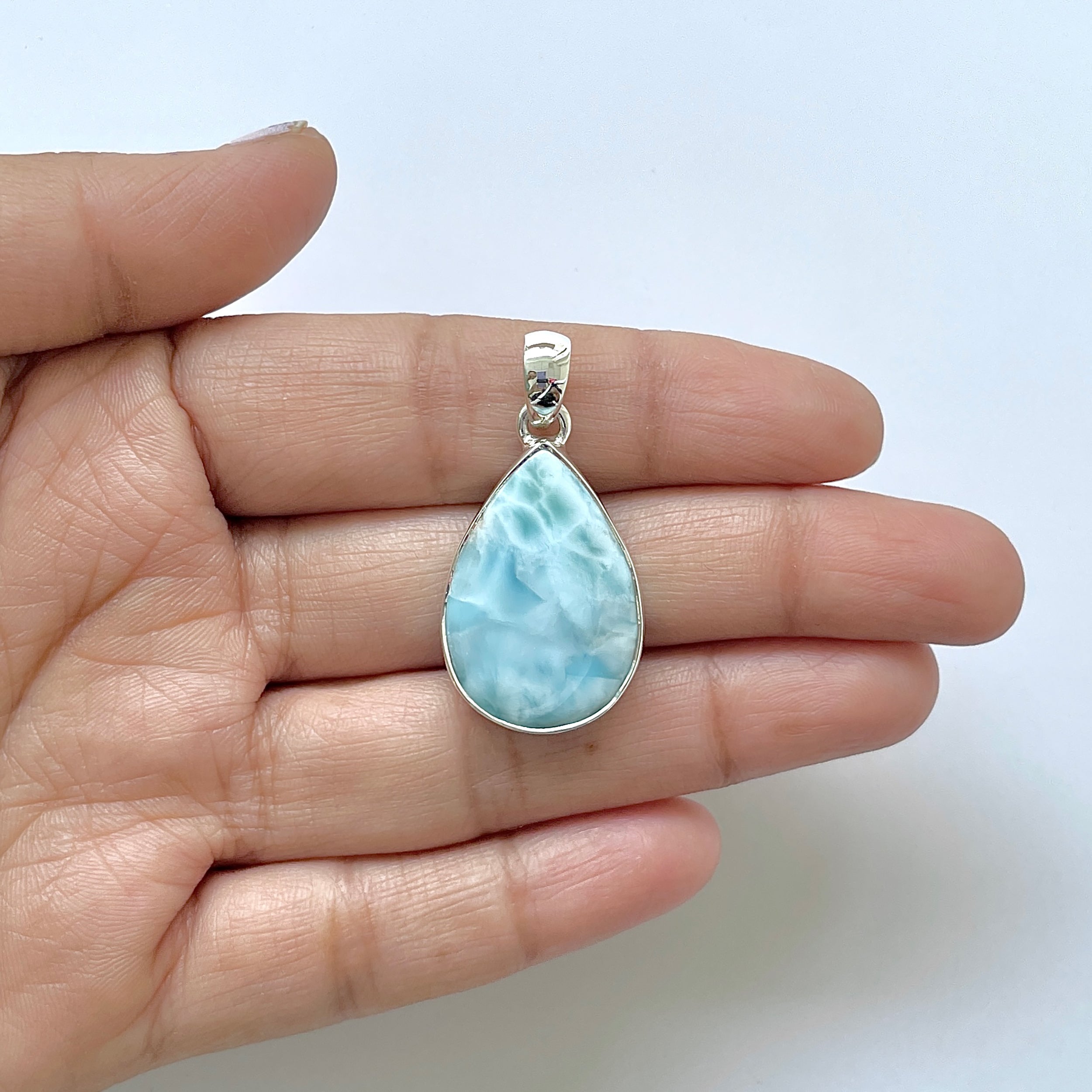 Larimar Pendant-(LAR-1-210)
