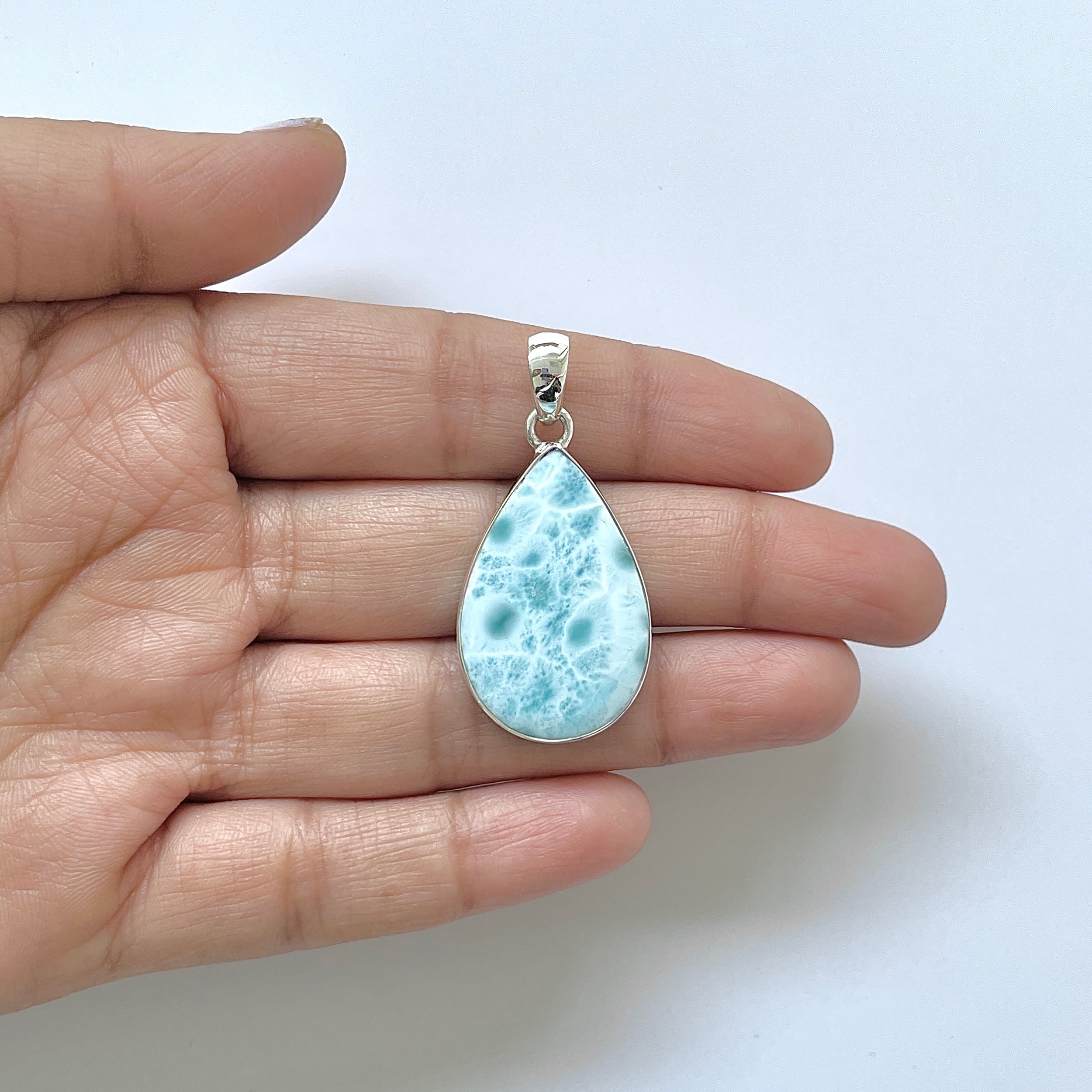 Larimar Pendant-(LAR-1-213)