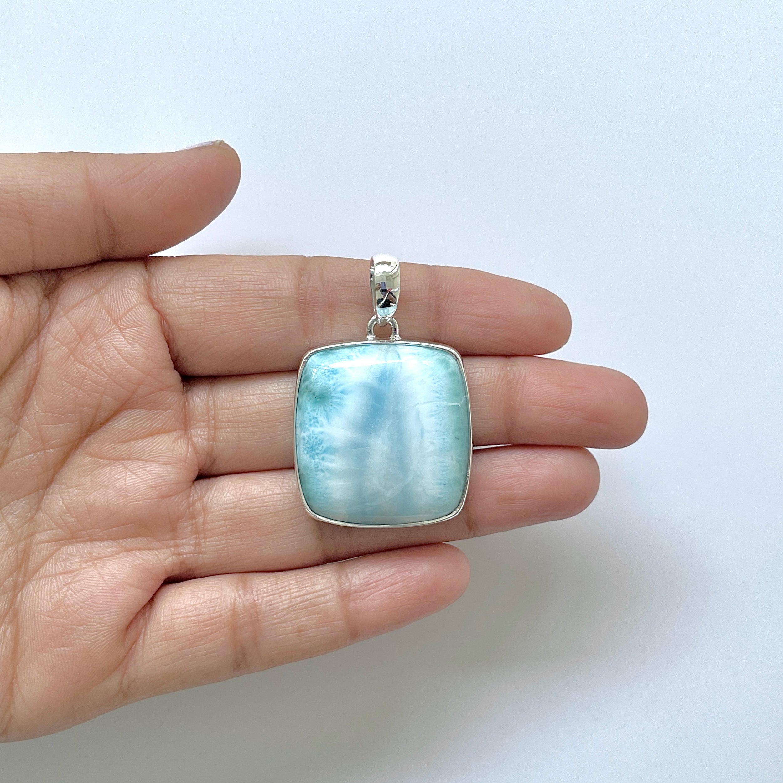Larimar Pendant-(LAR-1-217)