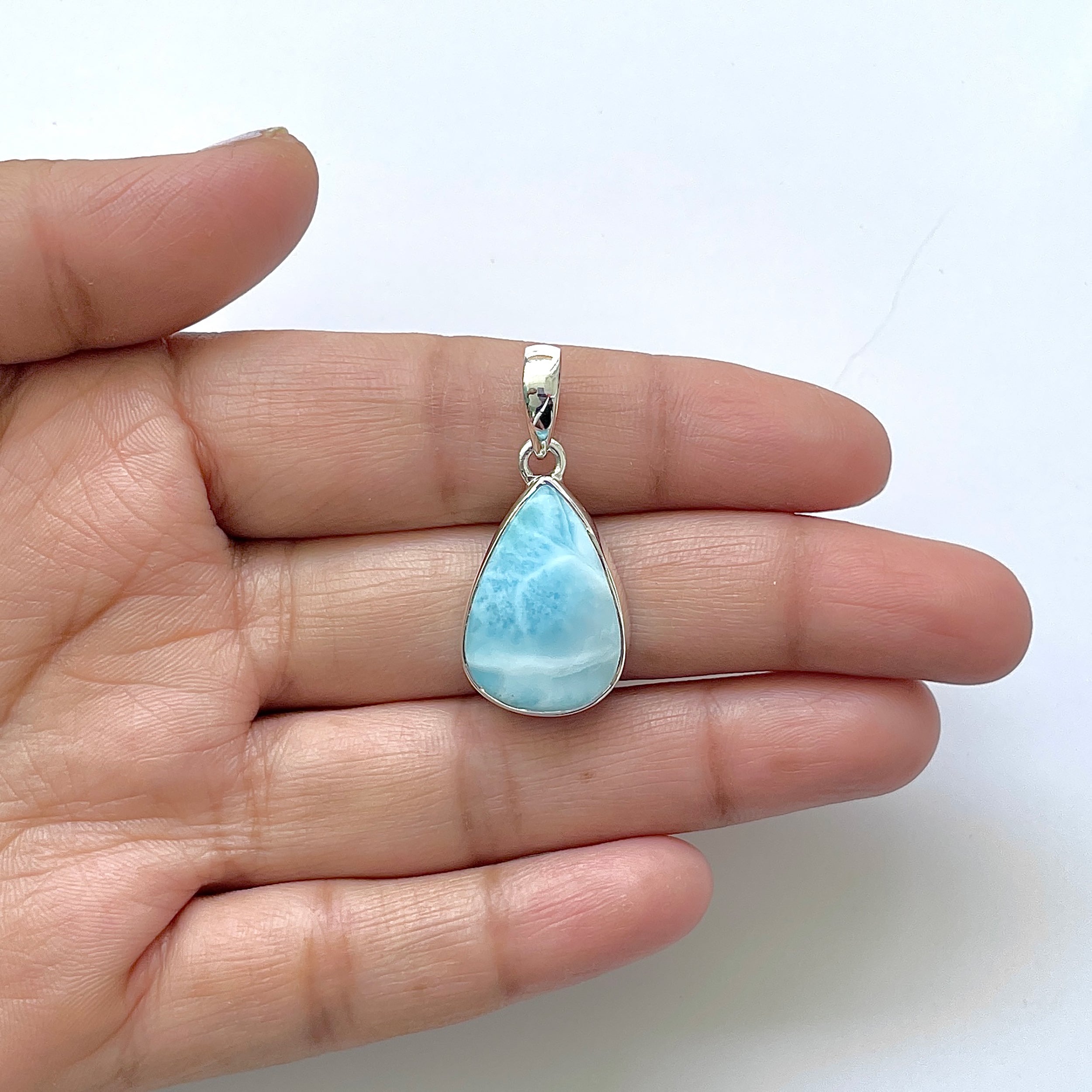 Larimar Pendant-(LAR-1-22)
