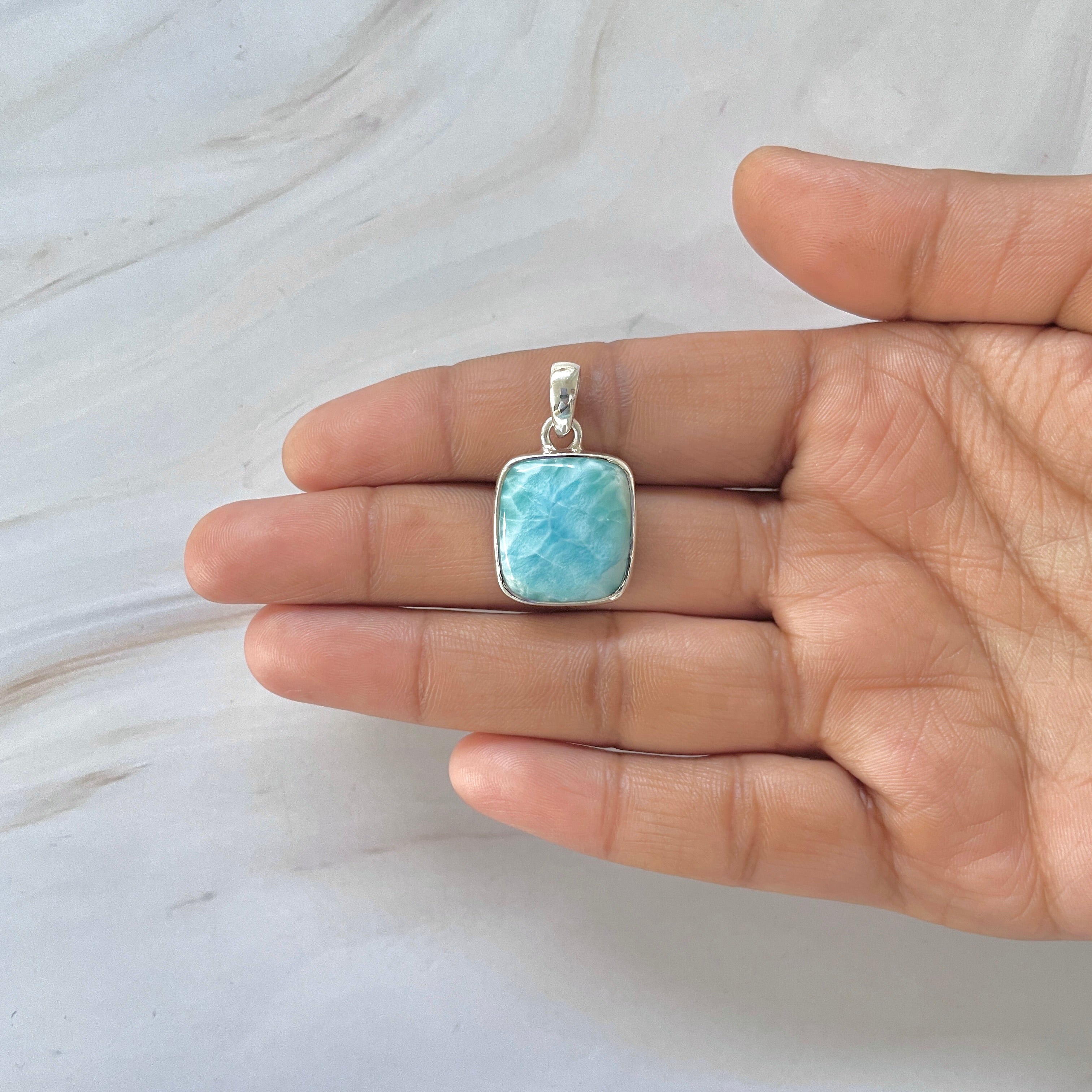 Larimar Pendant-(LAR-1-225)