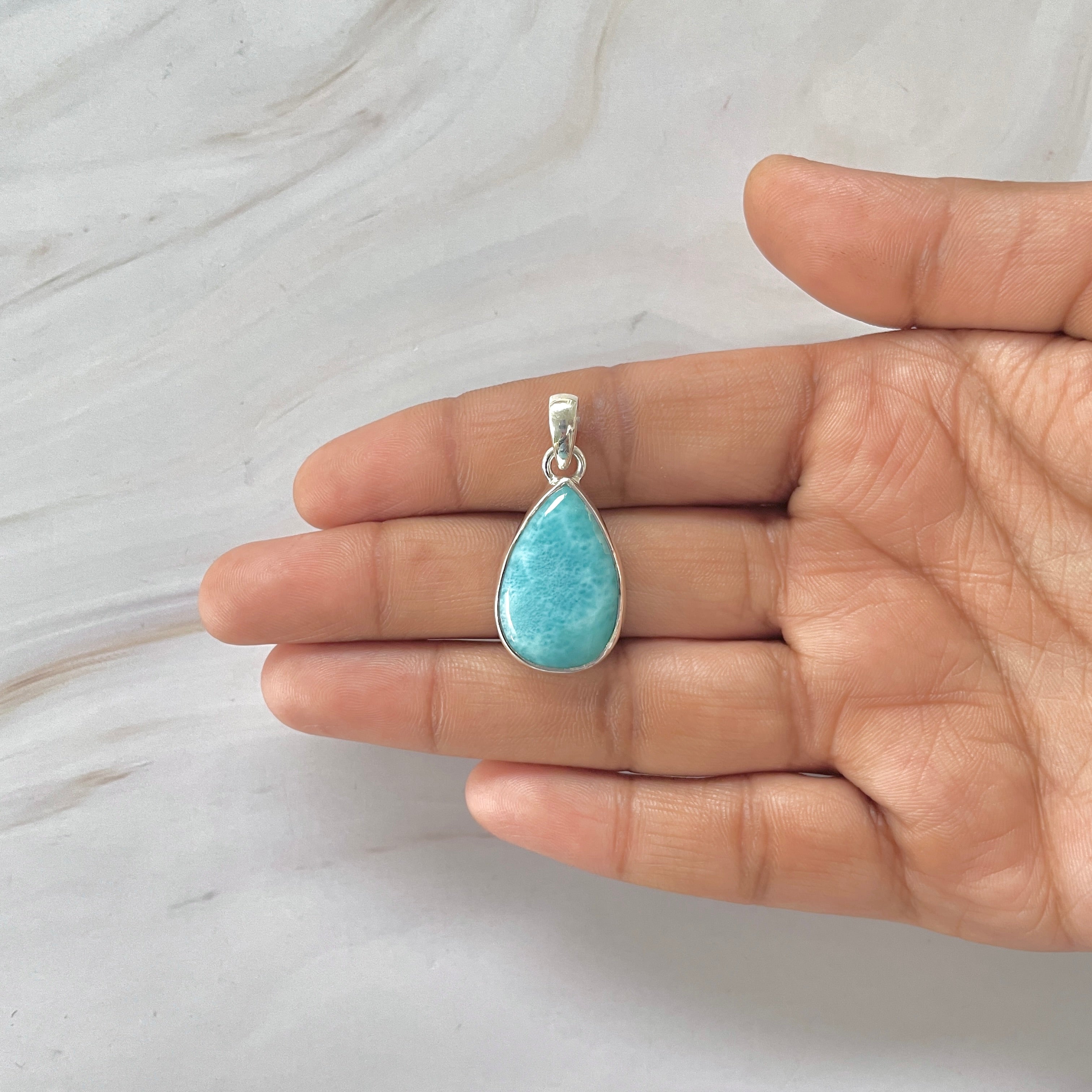 Larimar Pendant-(LAR-1-232)