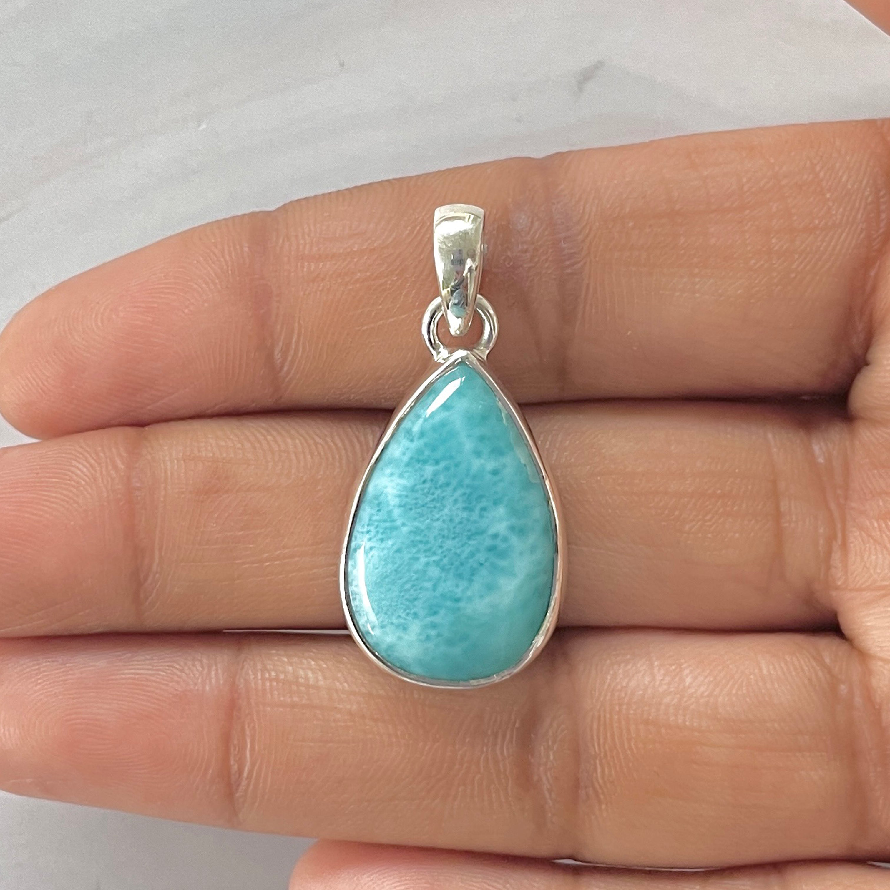 Larimar Pendant-(LAR-1-232)