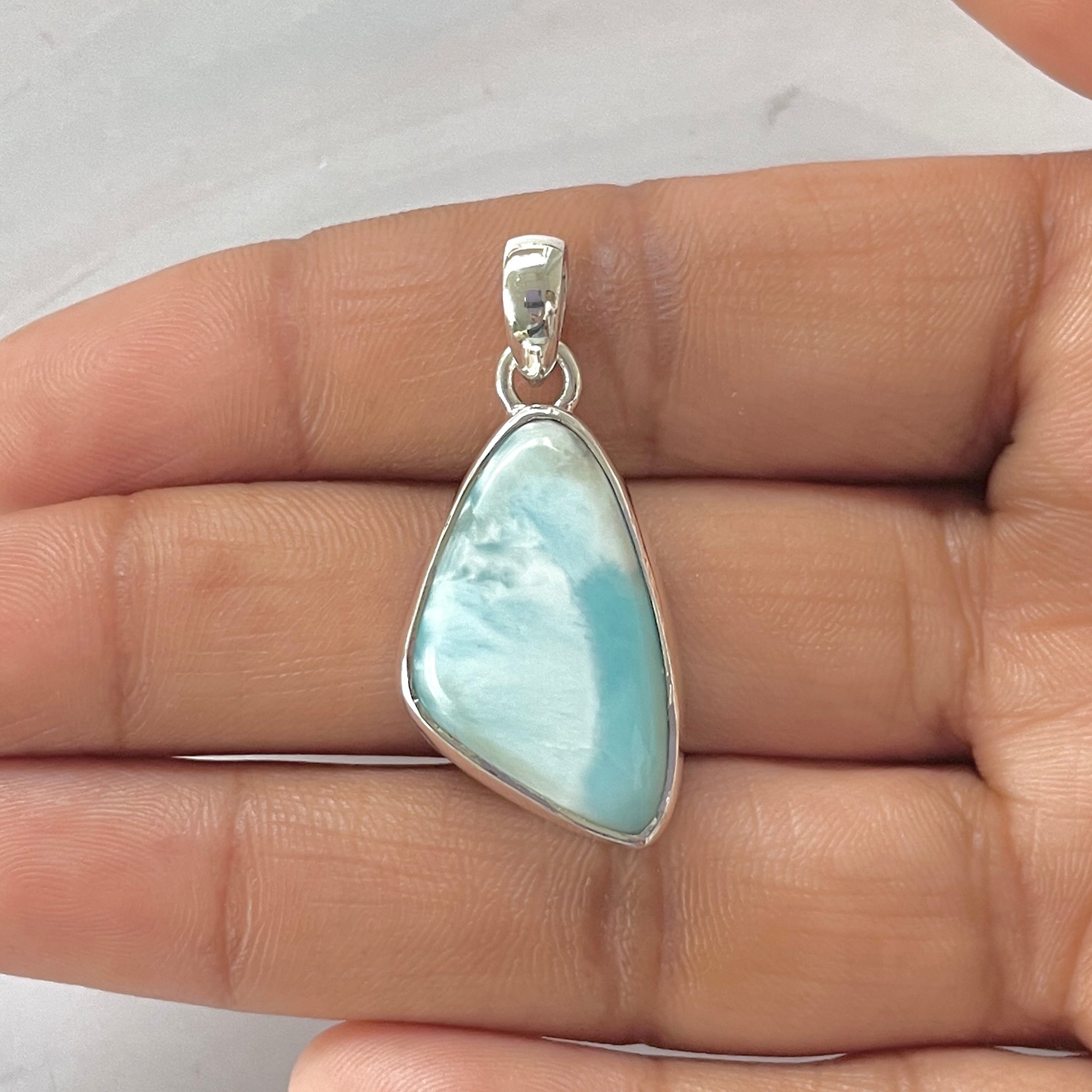 Larimar Pendant-(LAR-1-245)