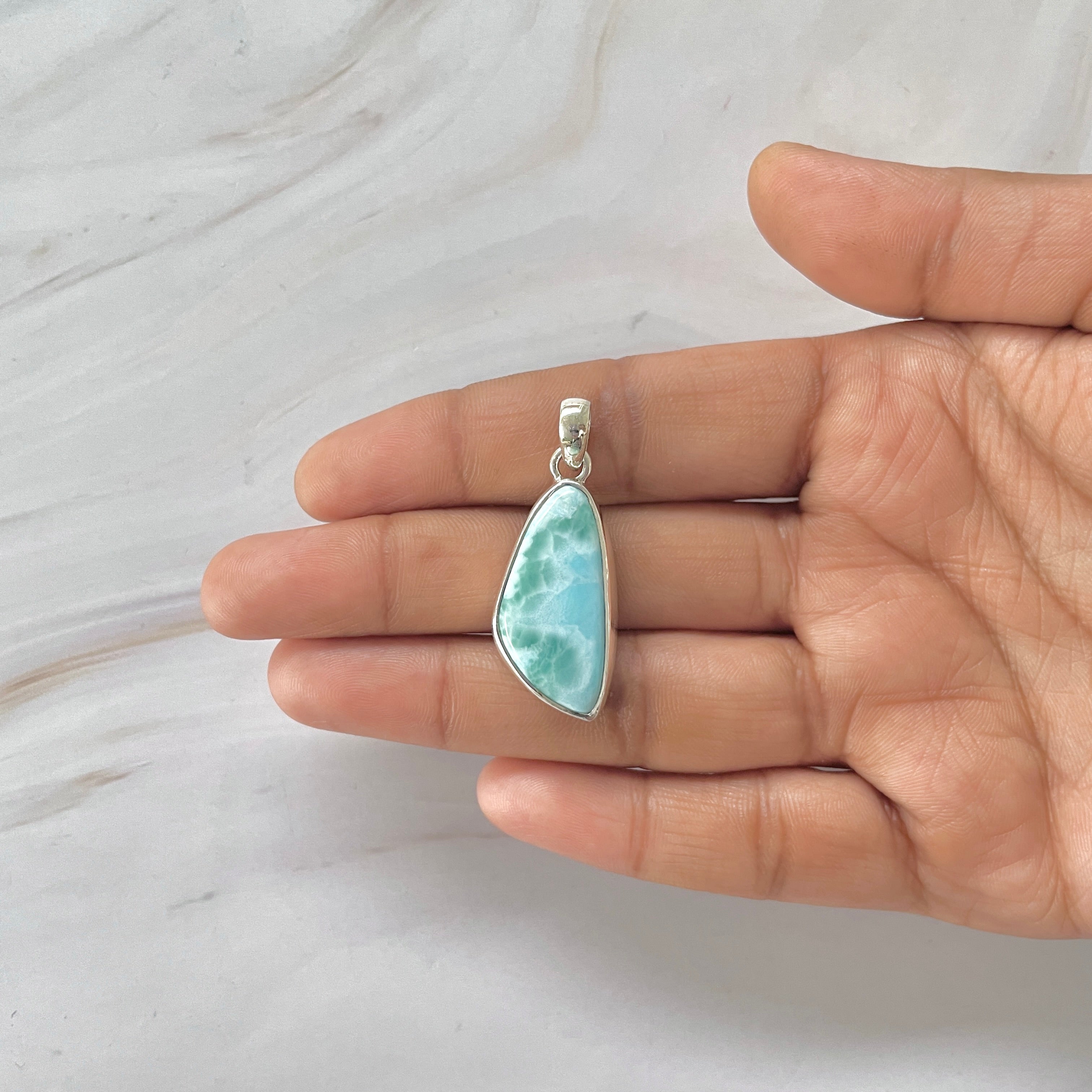 Larimar Pendant-(LAR-1-250)