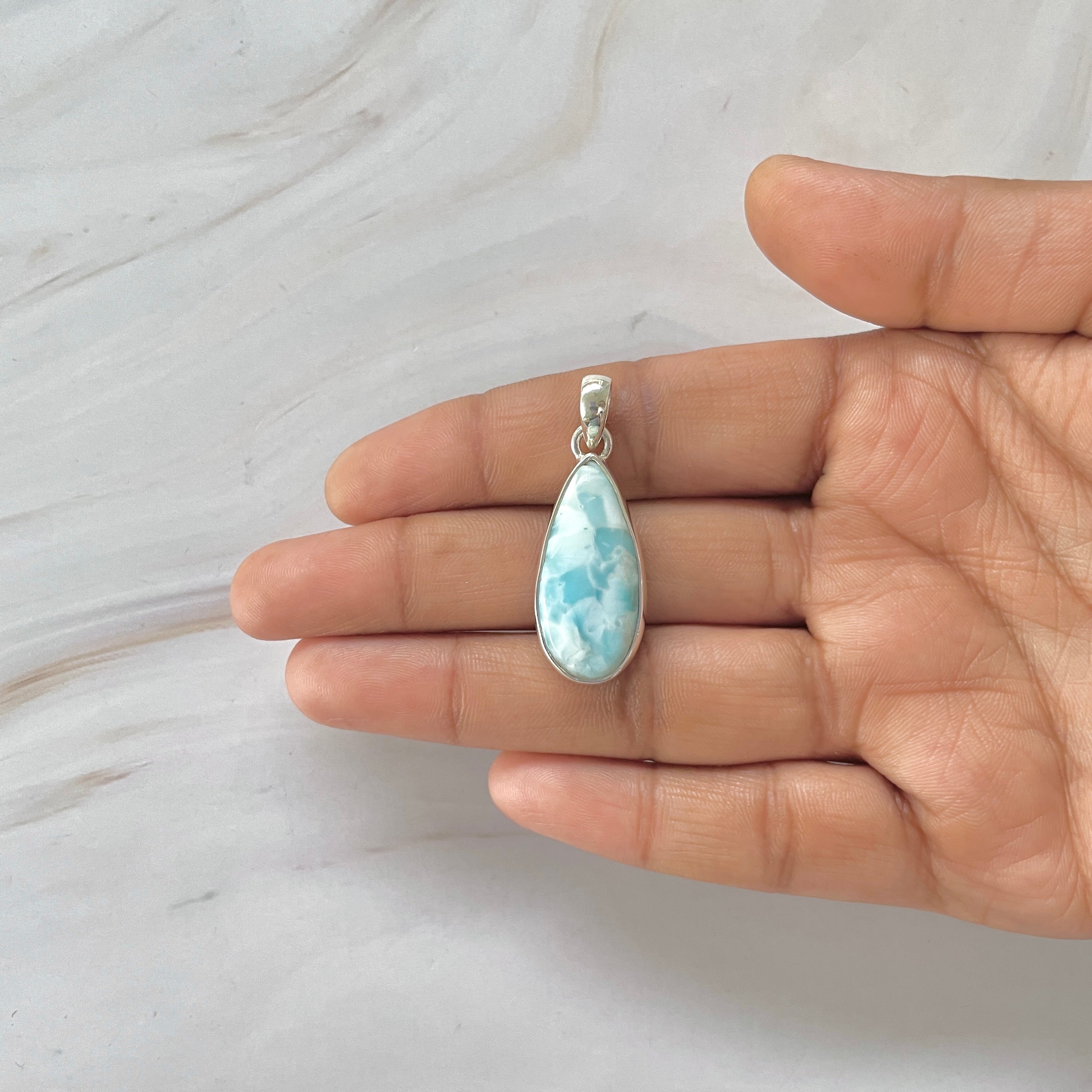 Larimar Pendant-(LAR-1-251)