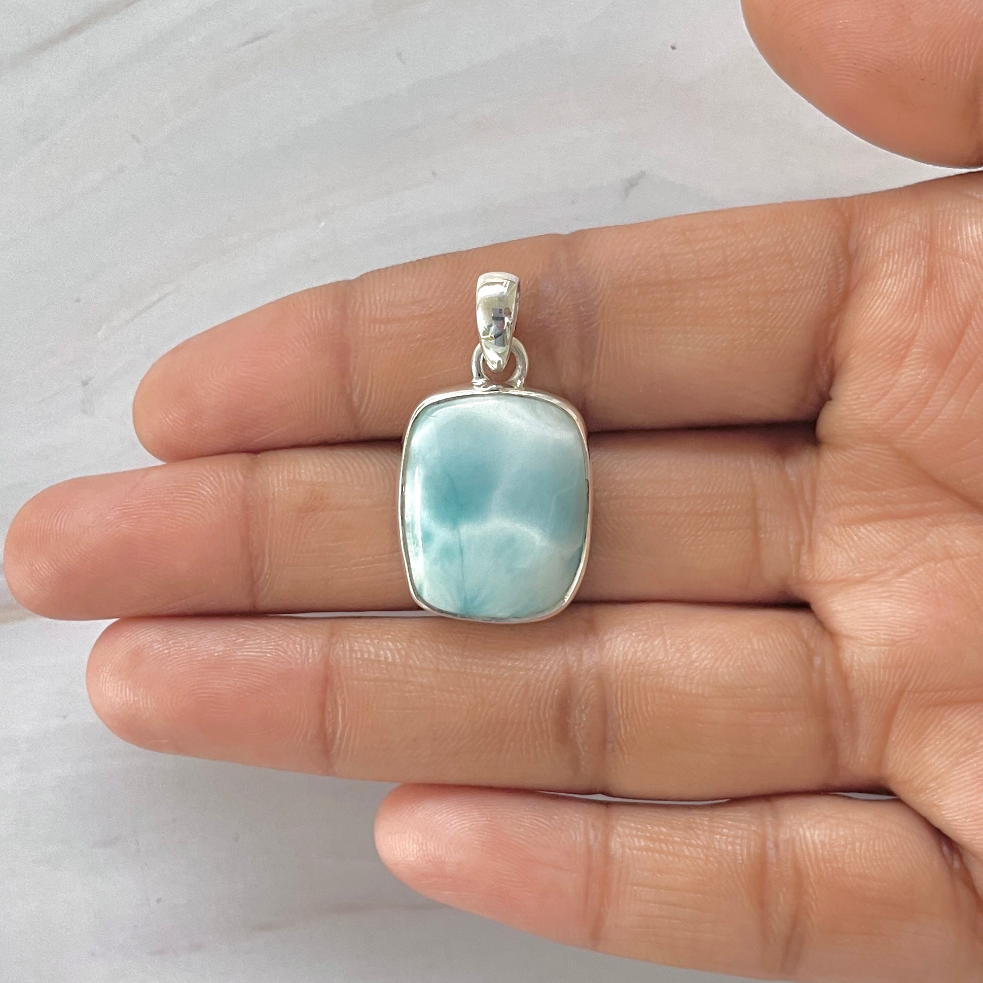 Larimar Pendant-(LAR-1-260)