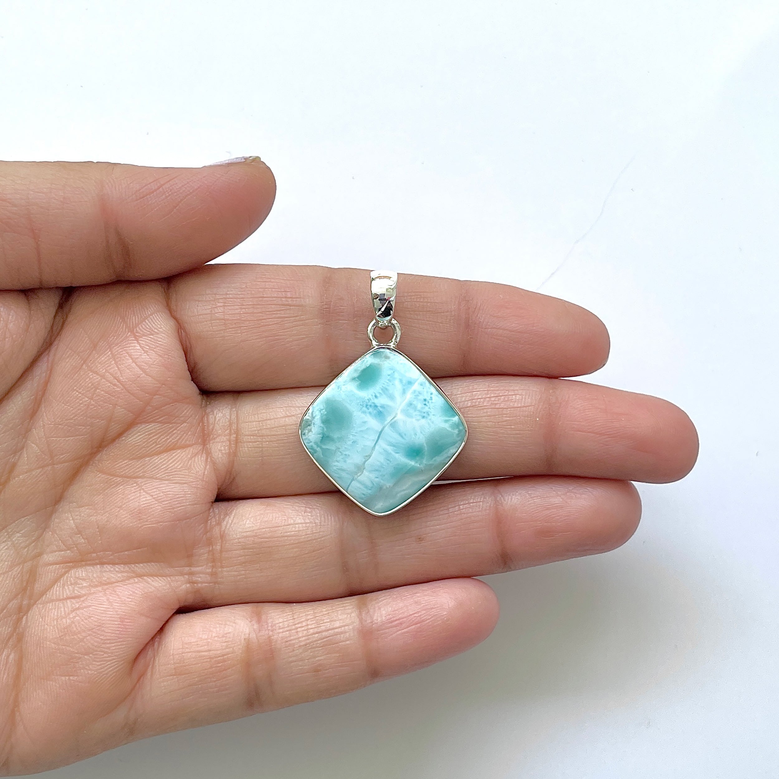 Larimar Pendant-(LAR-1-27)