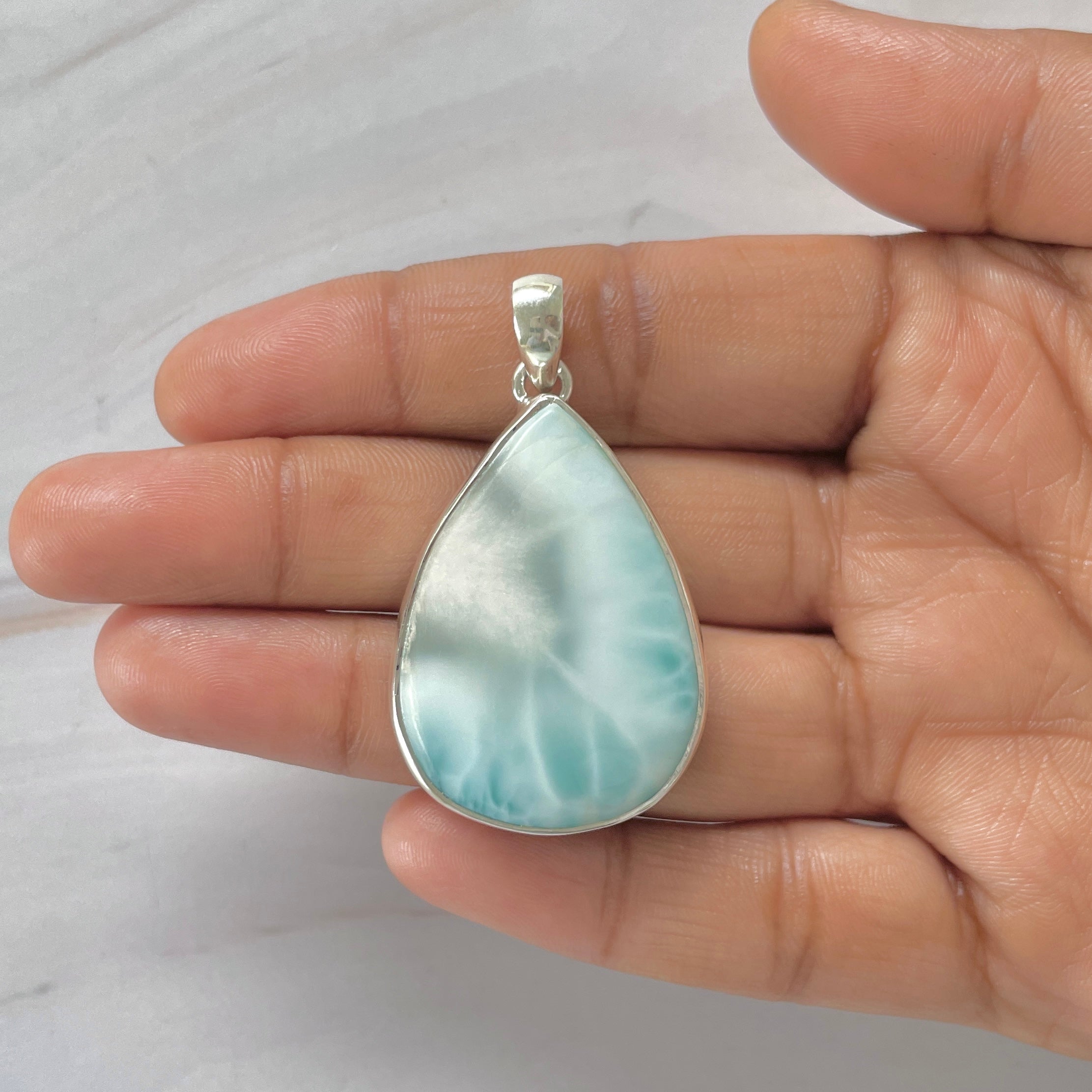 Larimar Pendant-(LAR-1-276)