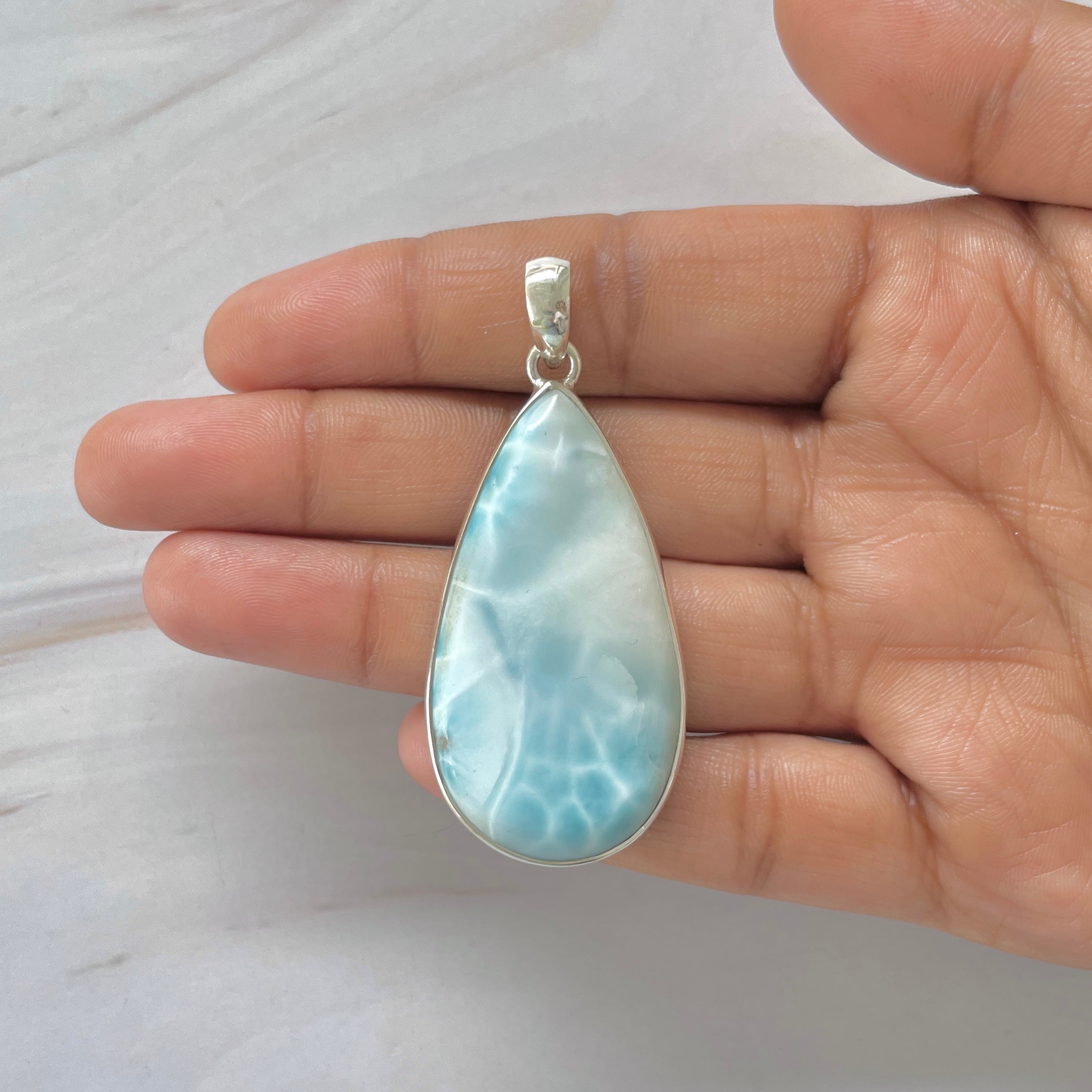 Larimar Pendant-(LAR-1-280)