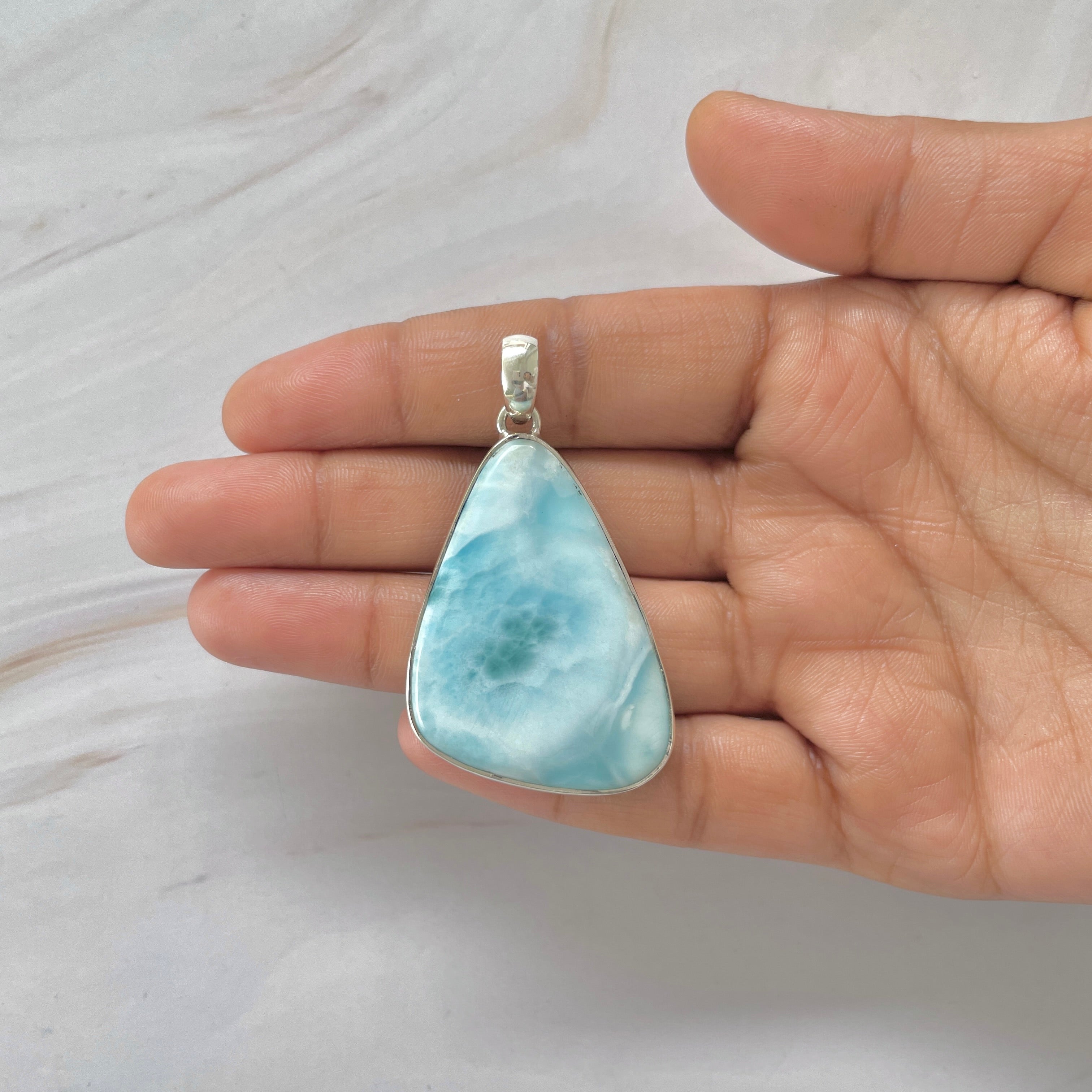 Larimar Pendant-(LAR-1-282)