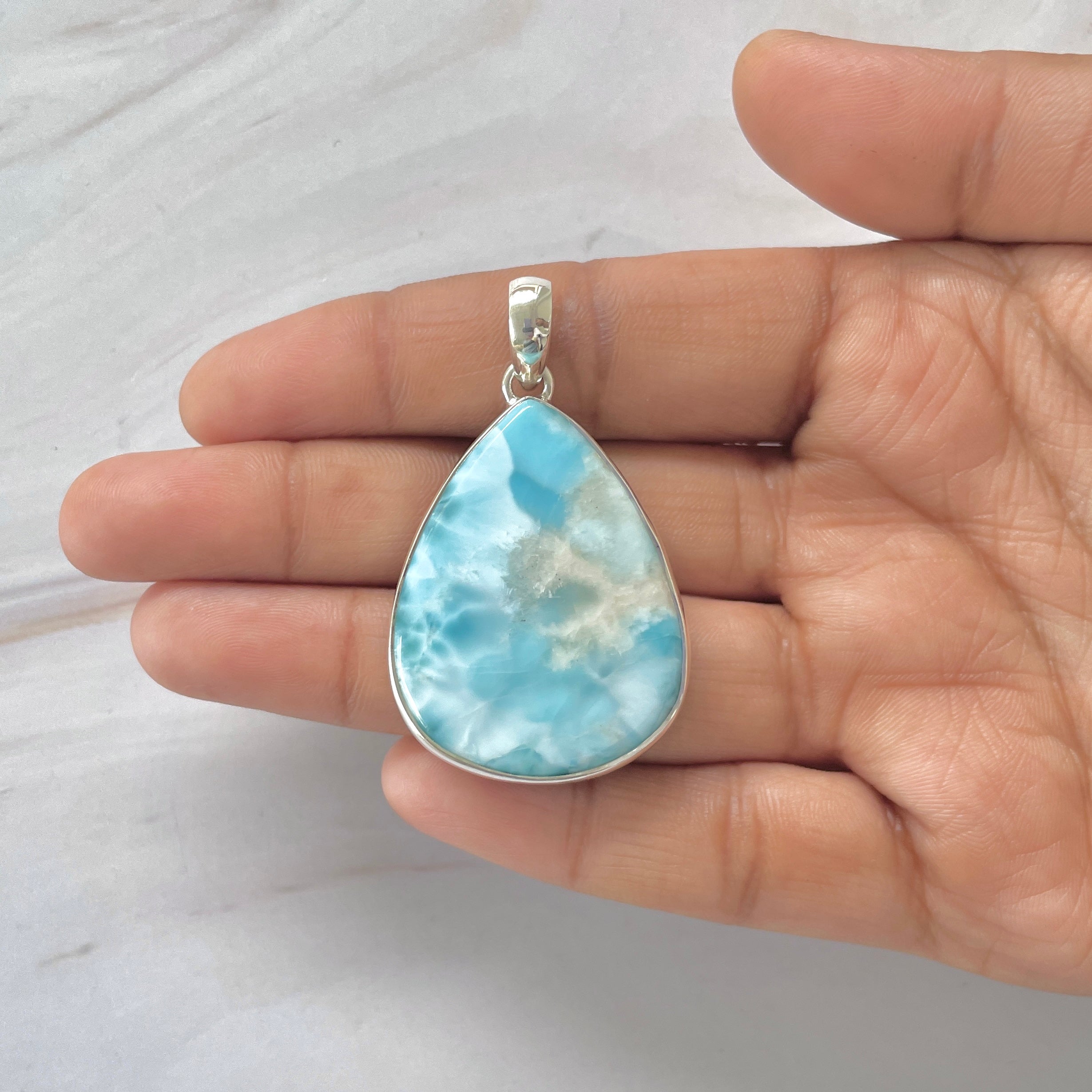 Larimar Pendant-(LAR-1-300)