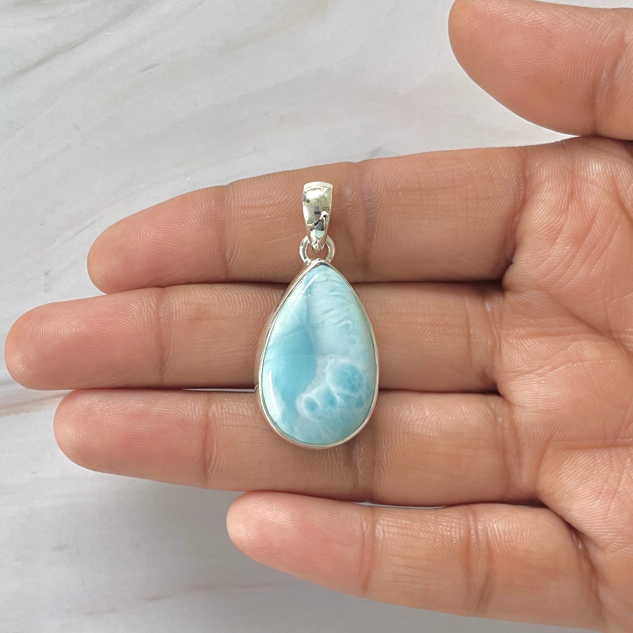 Larimar Pendant-(LAR-1-304)