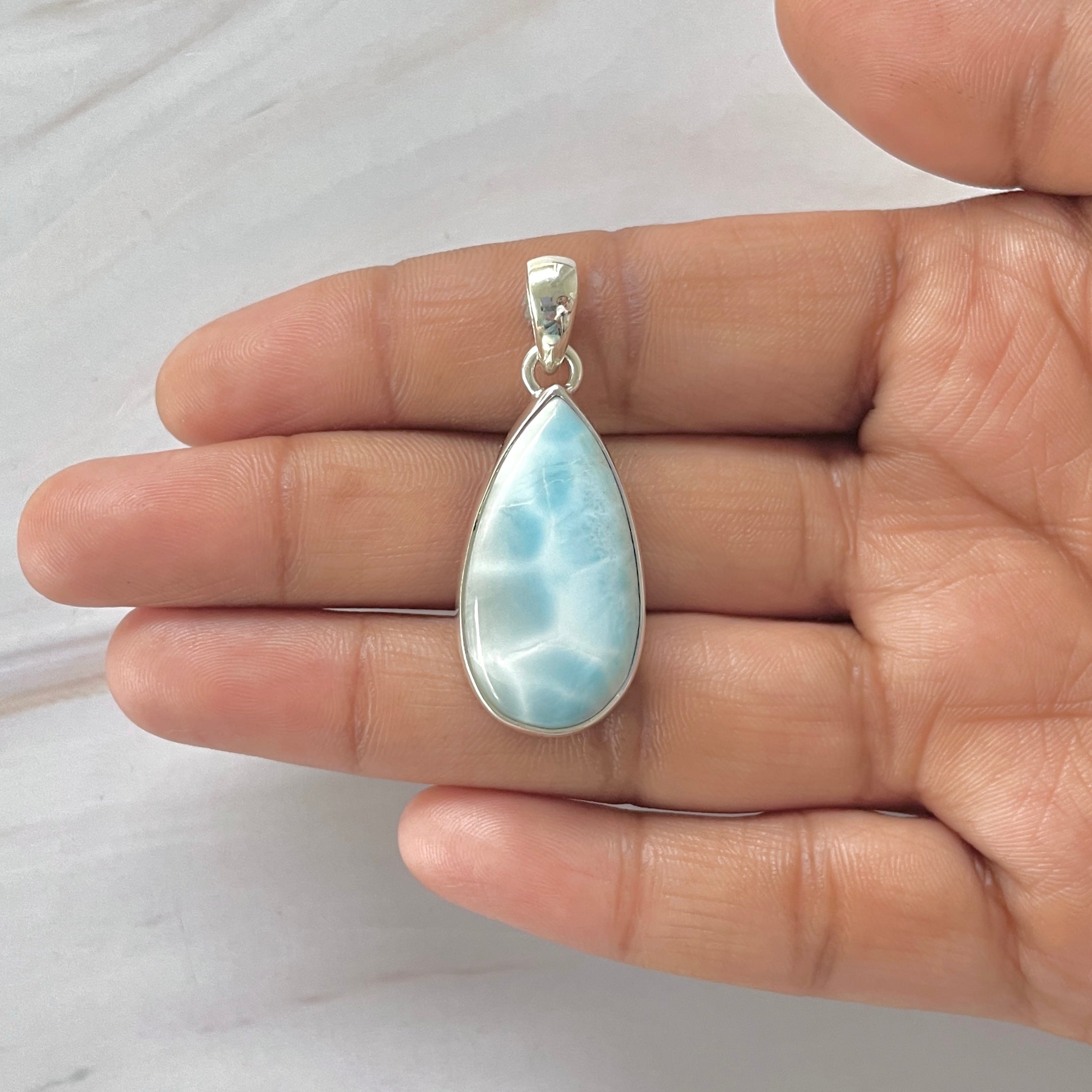 Larimar Pendant-(LAR-1-305)